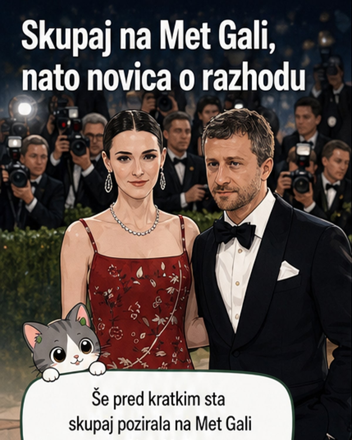 Razhod po Met Gali: modna zvezda in režiser ločita poti