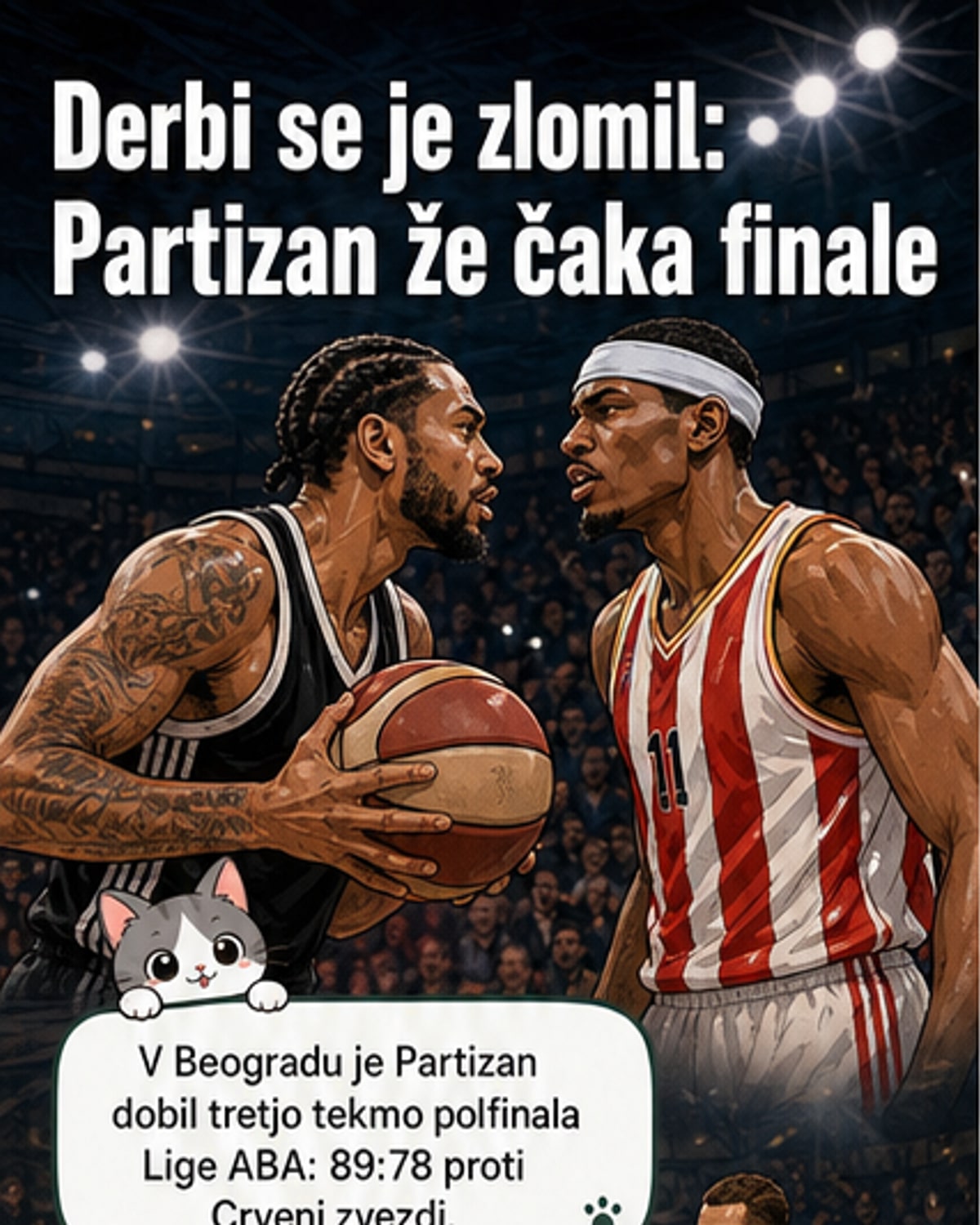 Partizan v finalu Lige ABA