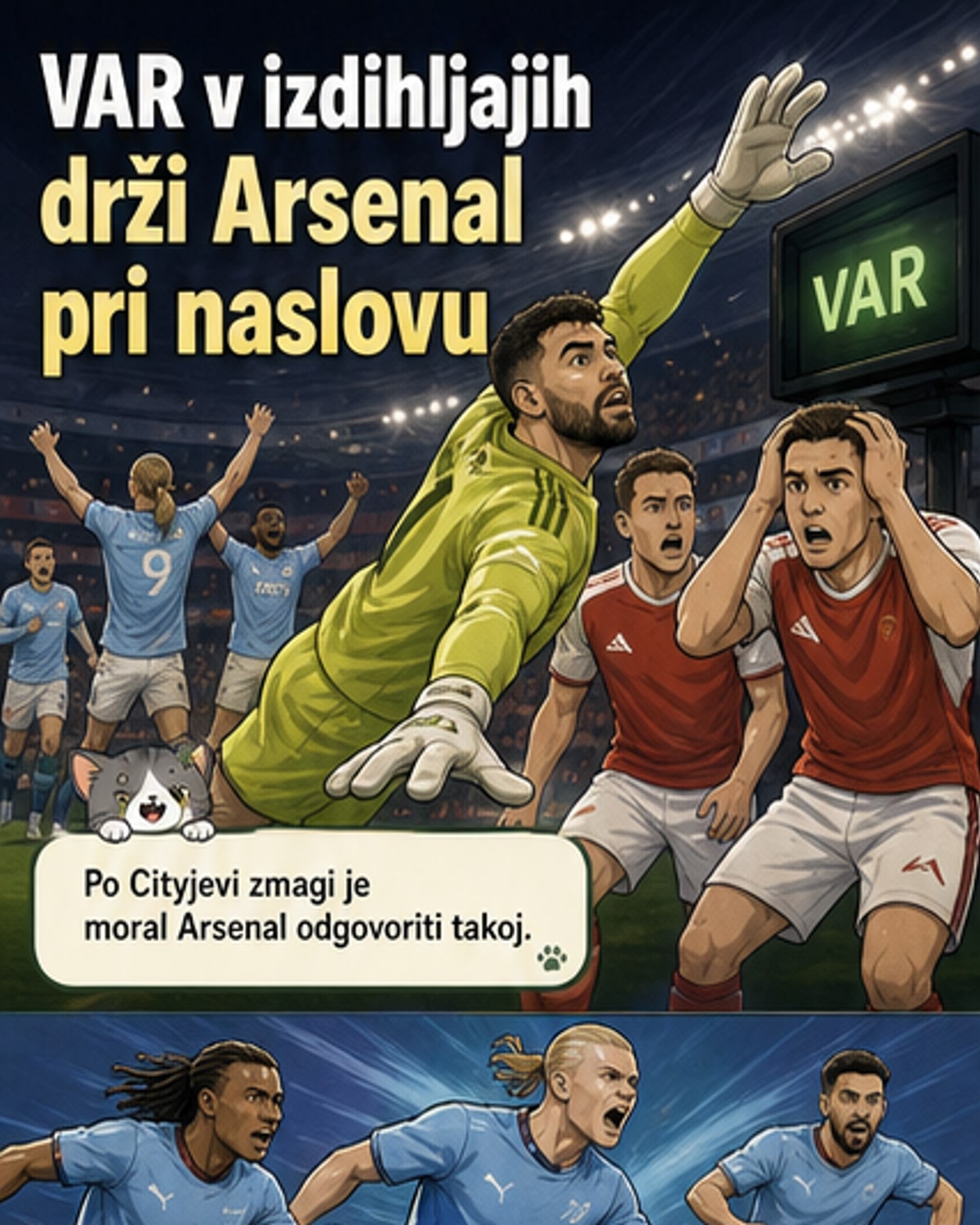 VAR rešil Arsenala, Bijolova ekipa preživela