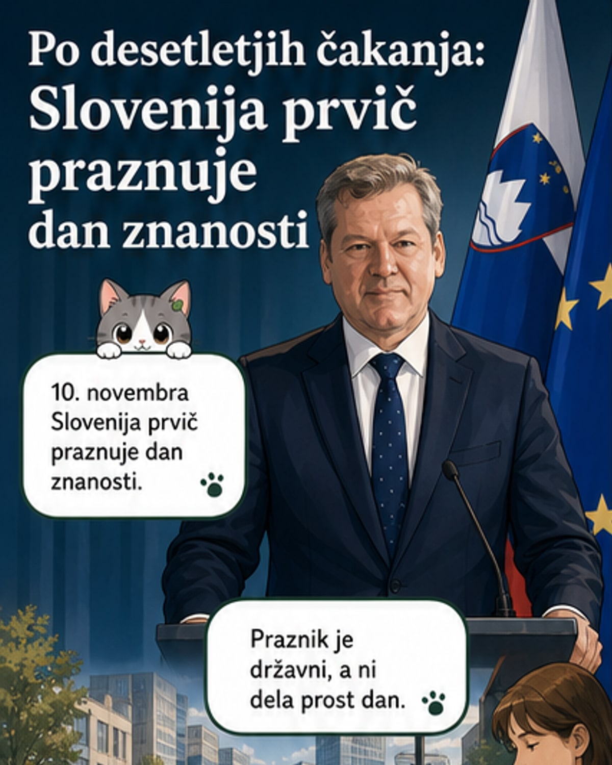 Slovenija praznuje prvi dan znanosti