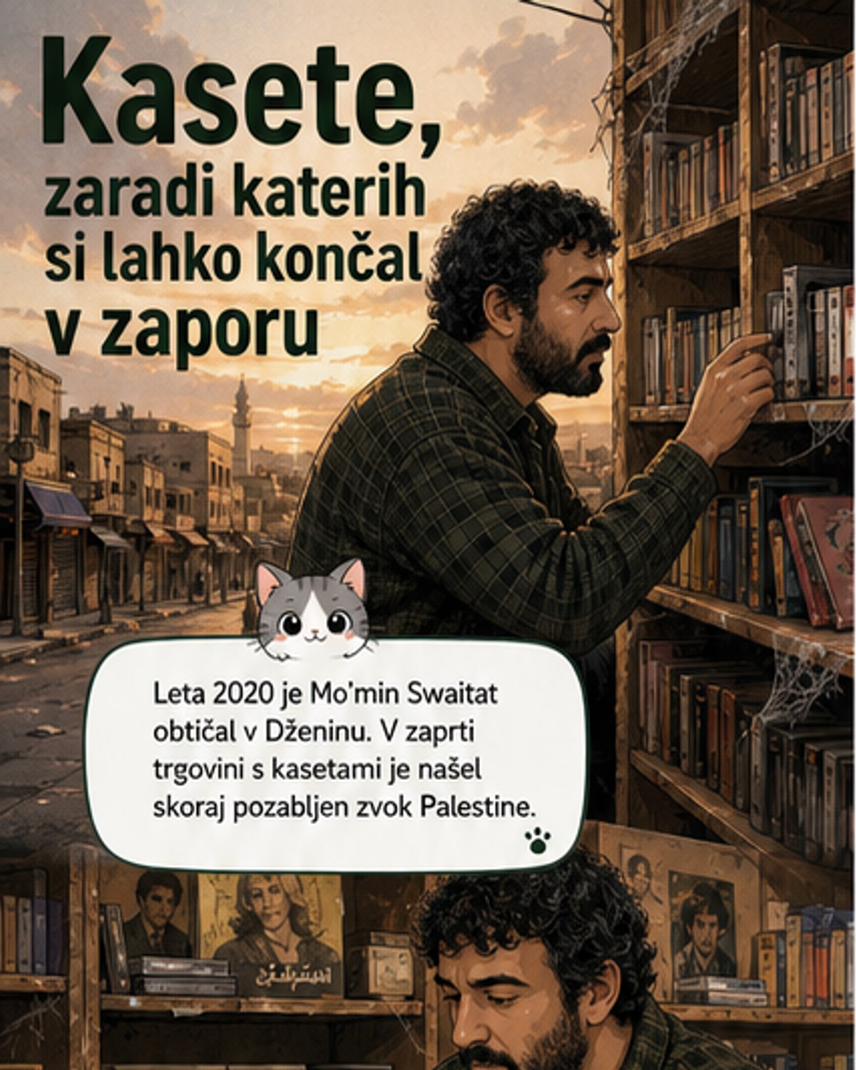 Iskali so kasete, našli upor