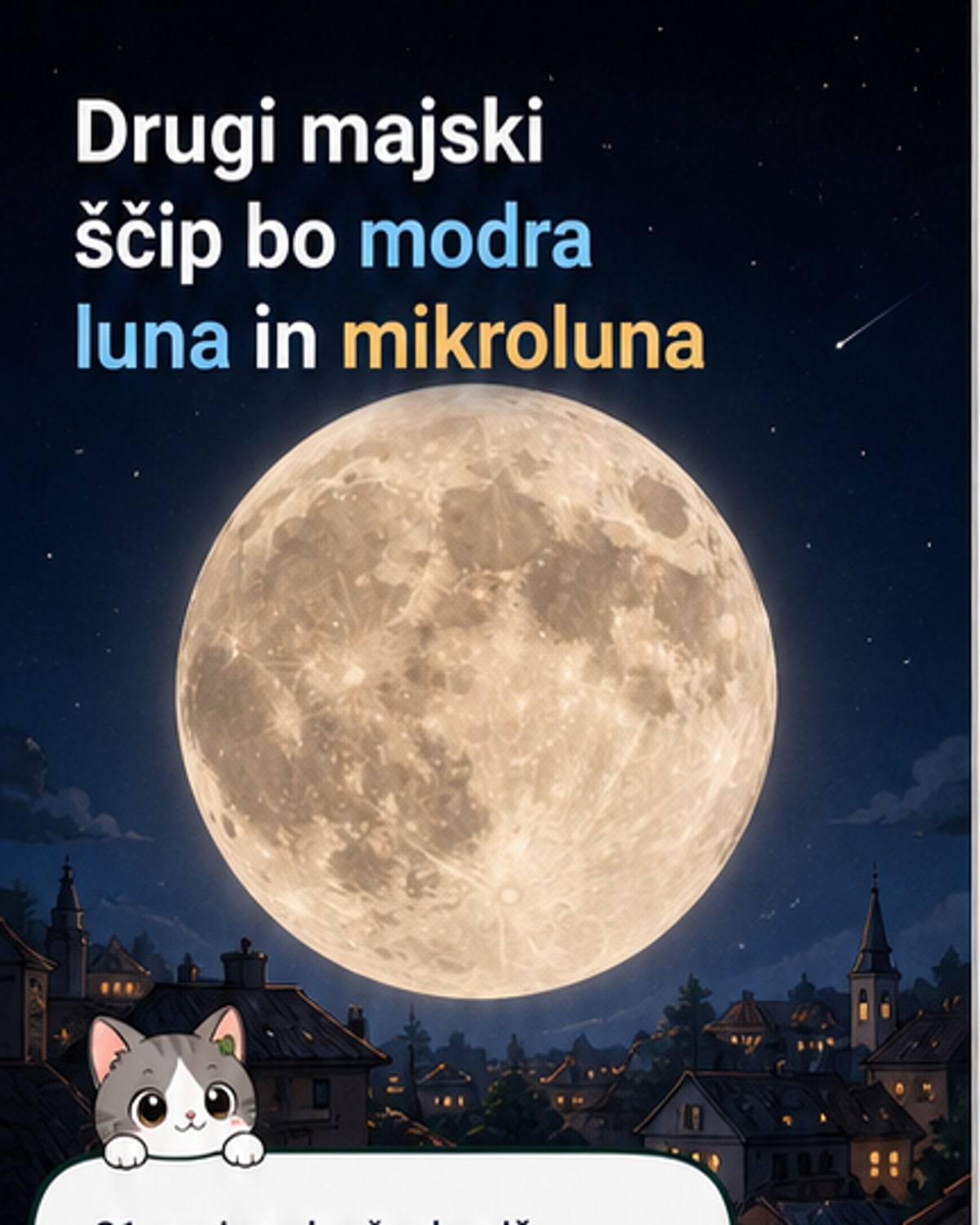 V maju bo druga polna luna
