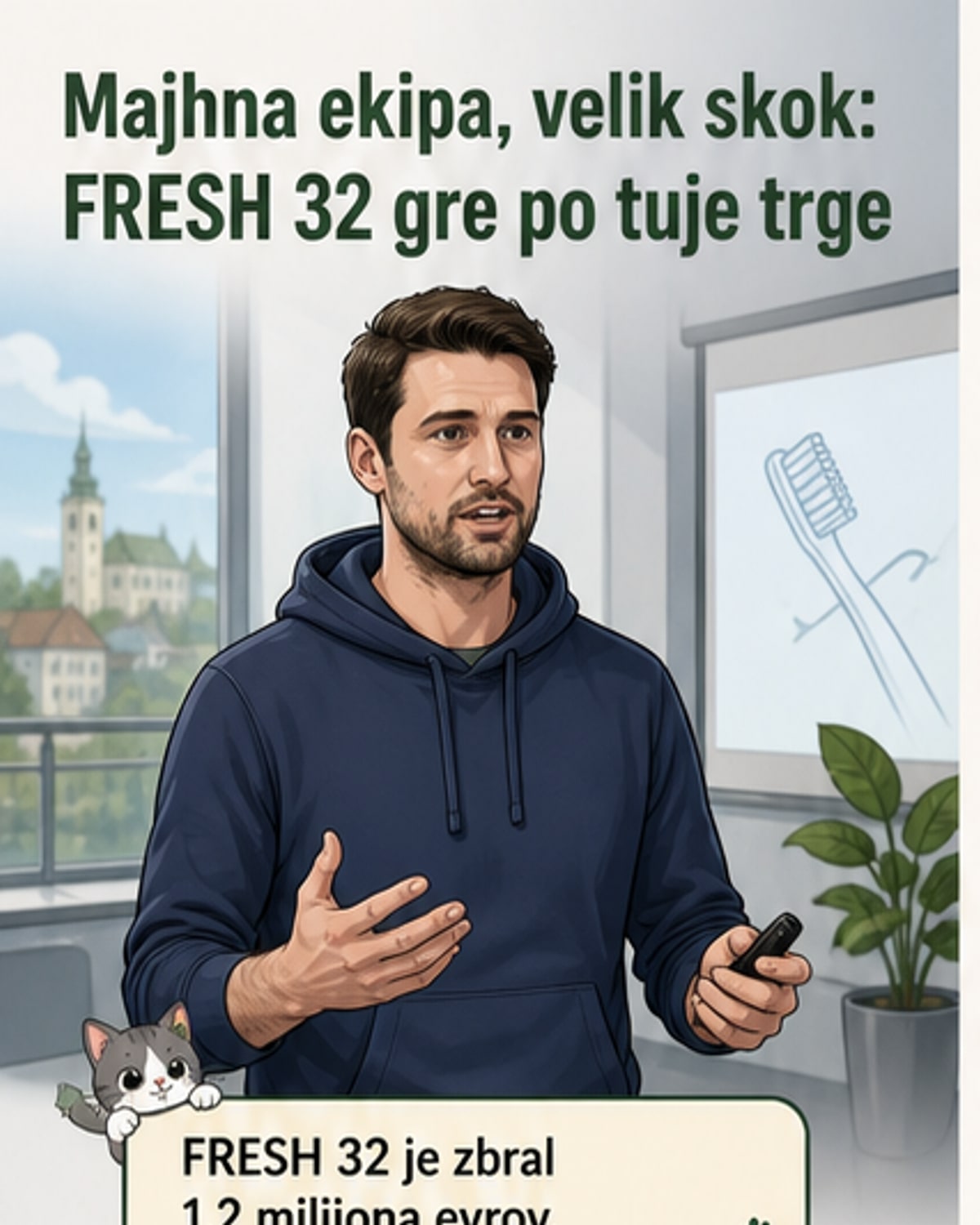 Slovenski startup zbral 1,2 M€ za širitev