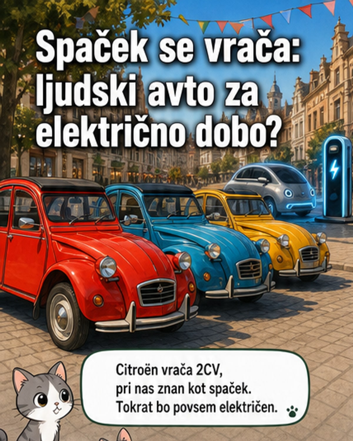 Vrača se legendarni 'spaček' kot elektrik