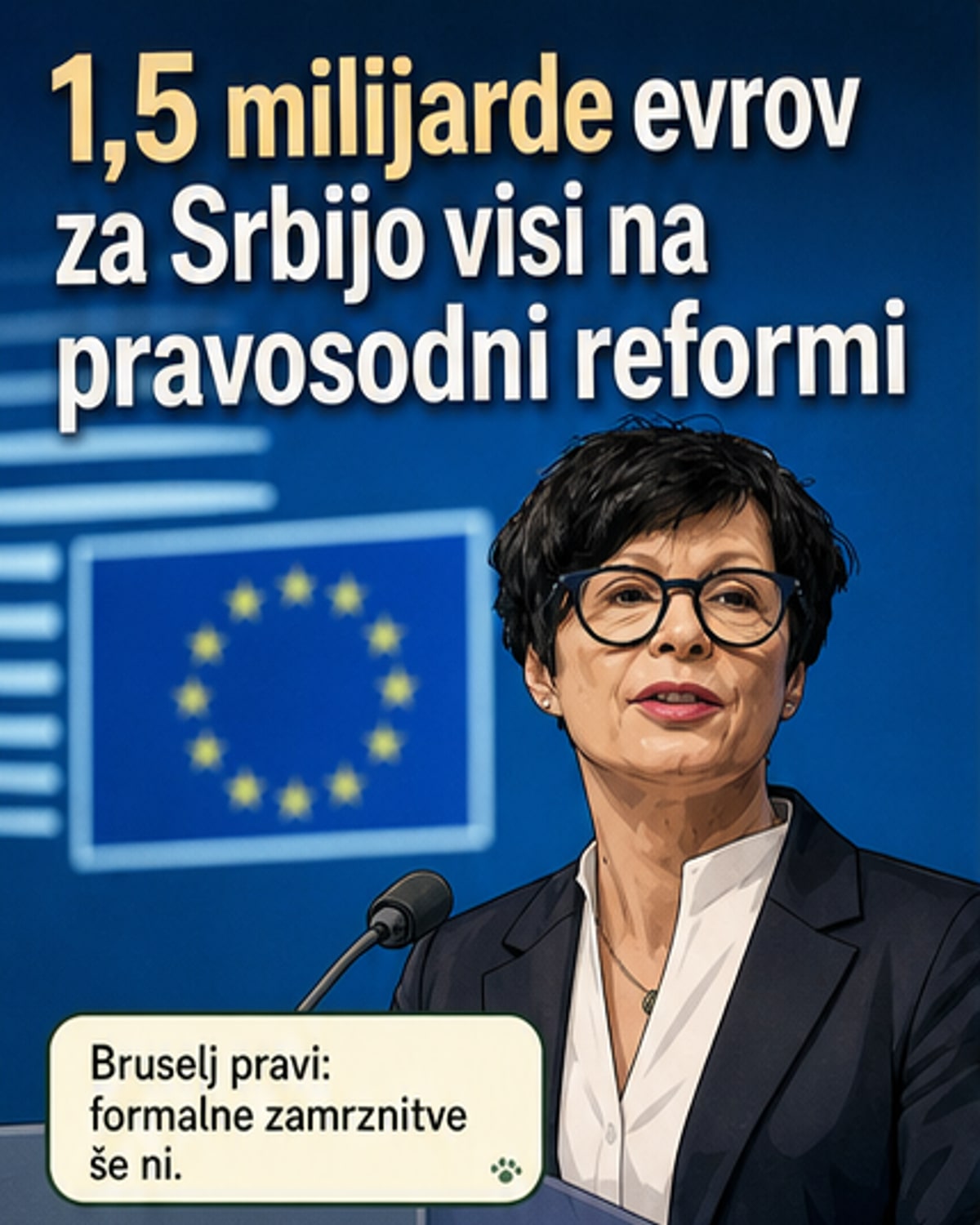EU sredstva za Srbijo odvisna od reforme
