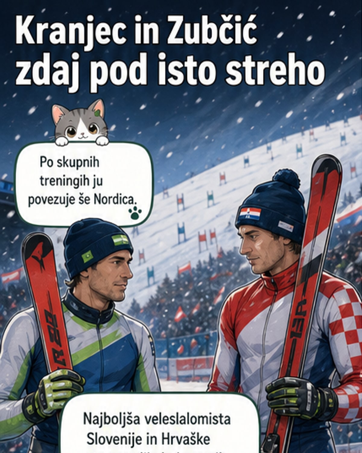 Slovenec in Hrvaščan pod istim proizvajalcem