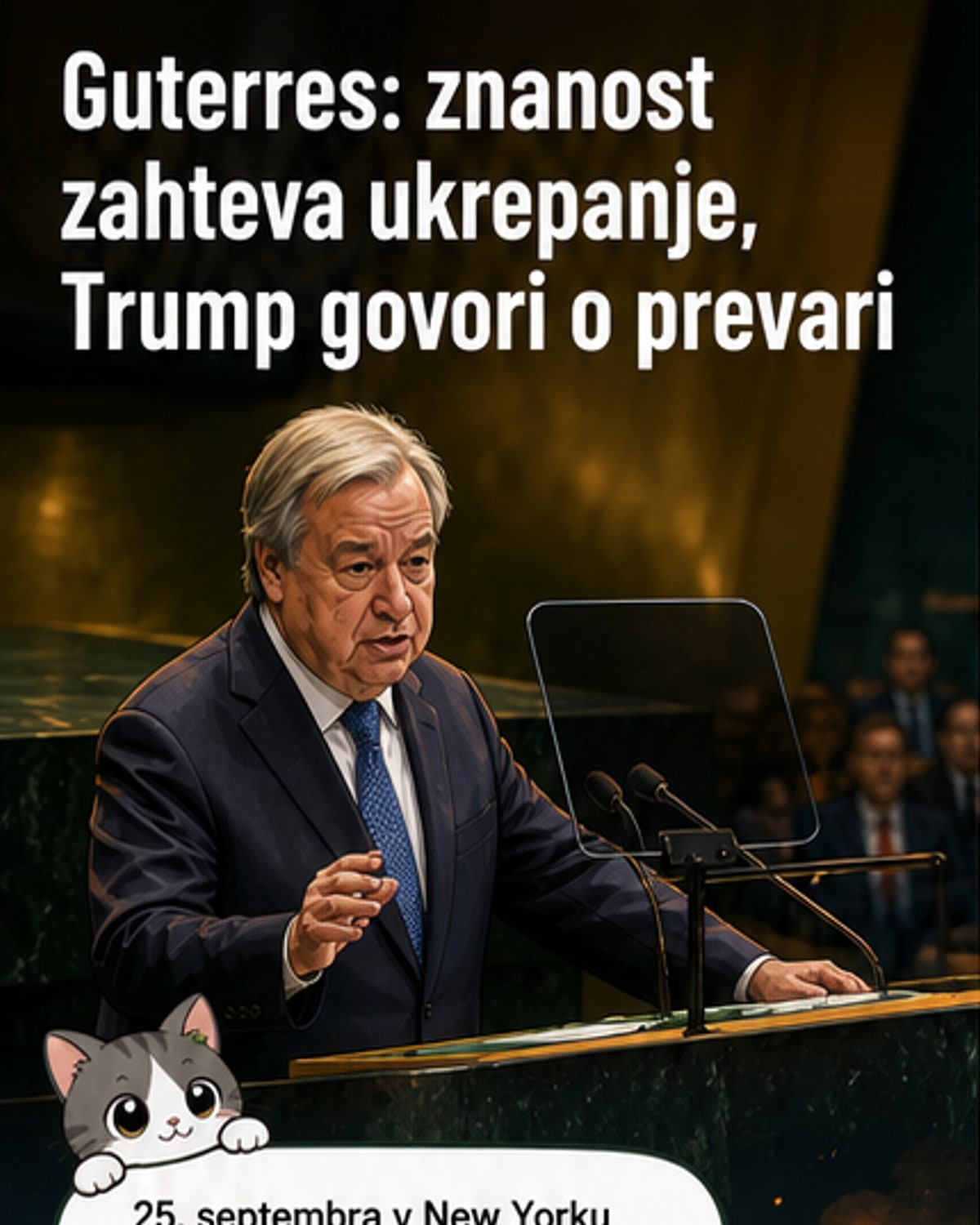 Znanost zahteva ukrepanje