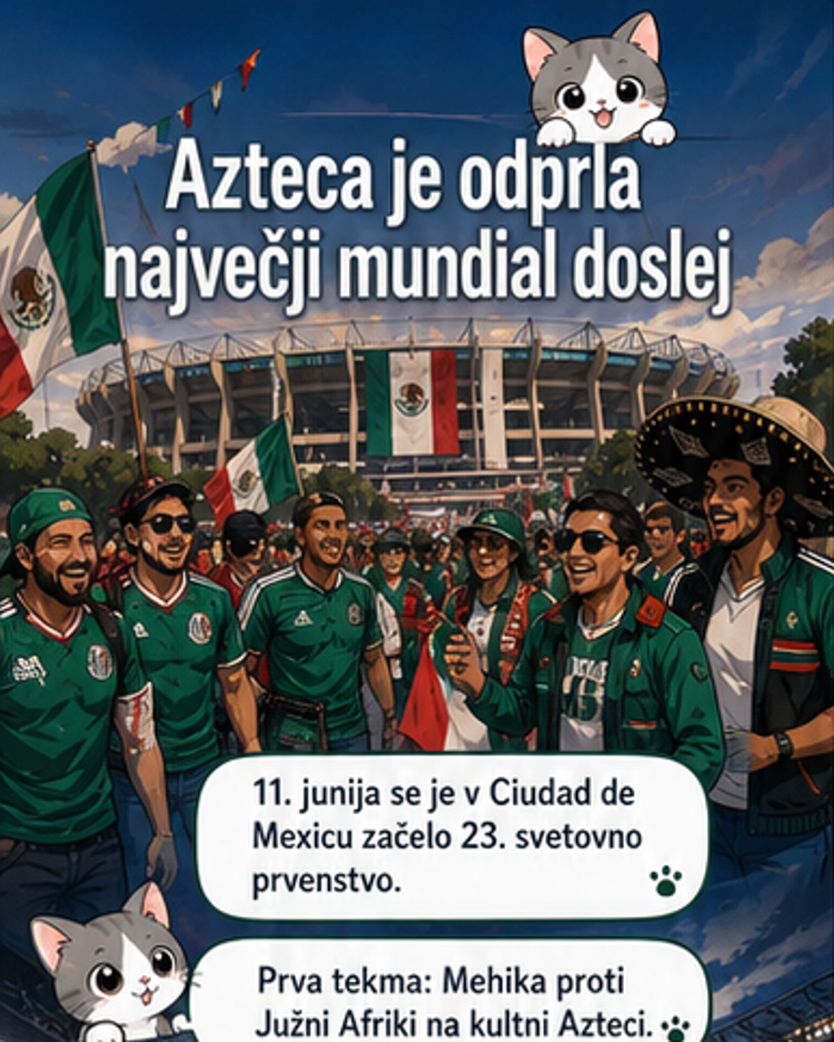 Začelo se je! Mundial 2026 odprt s spektaklom