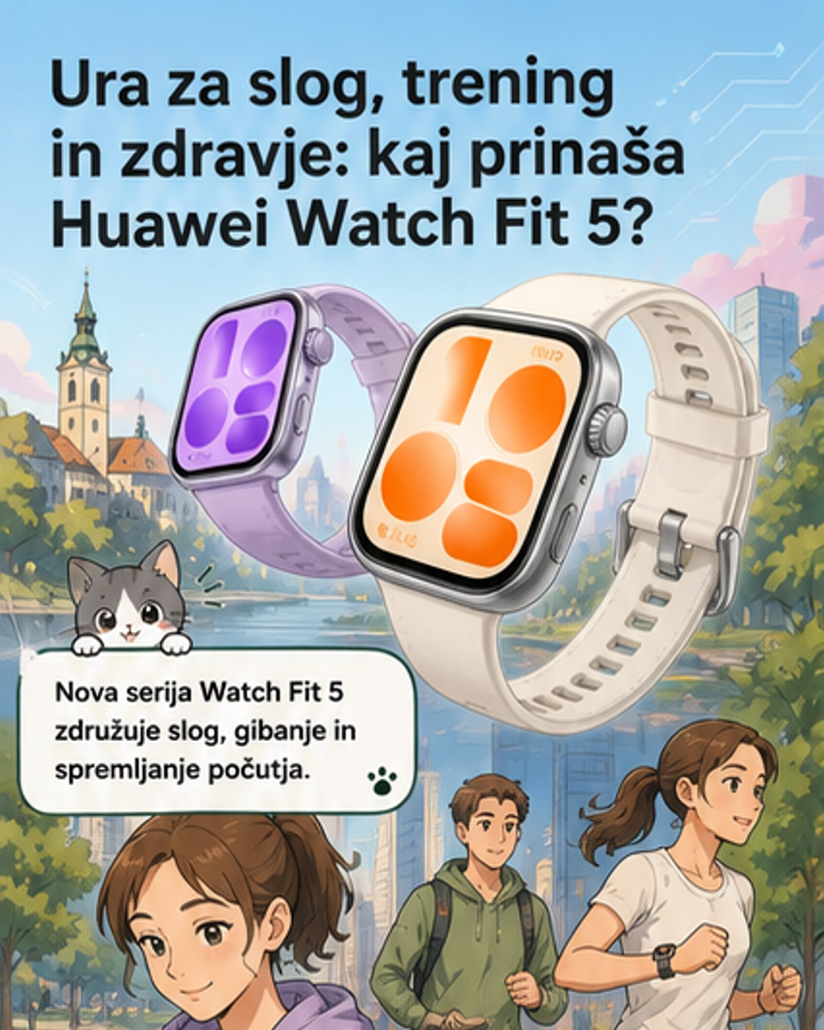 Huawei predstavil nove pametne ure