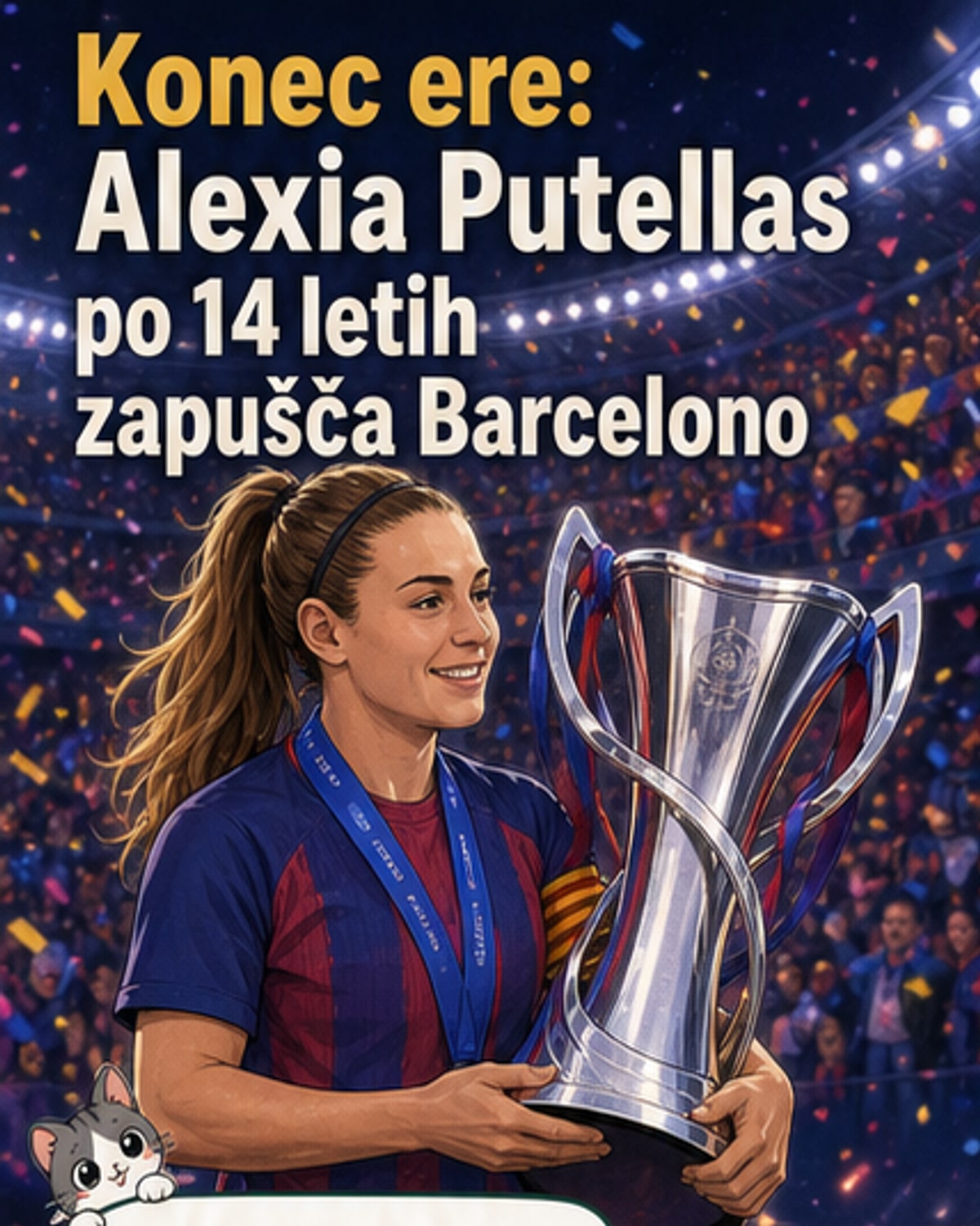 Konec ere: Alexia Putellas zapušča Barcelono