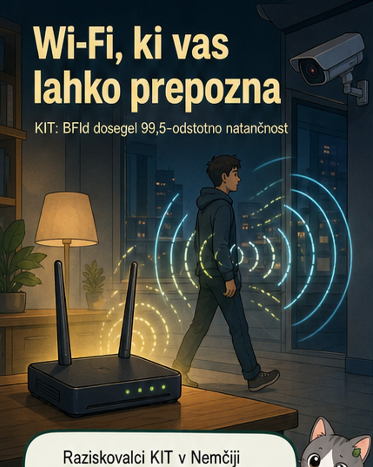 Wi-Fi vas lahko prepozna brez telefona