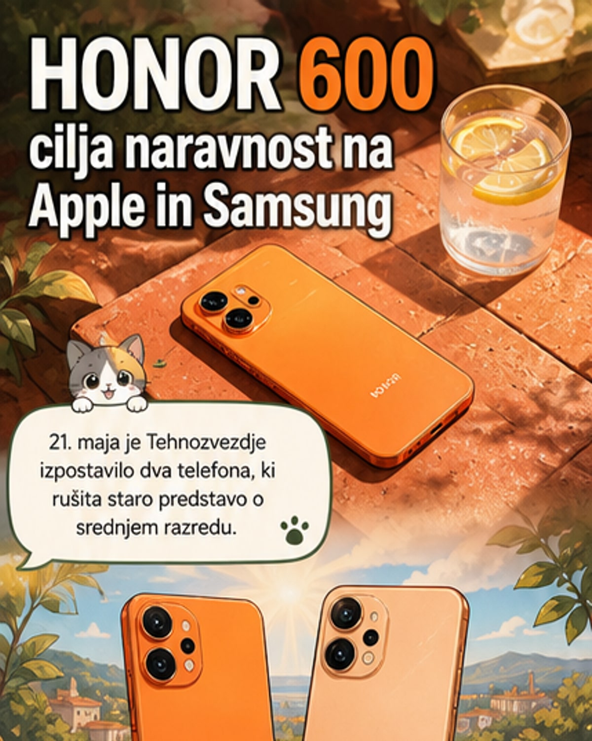 Telefona, ki zlahka zmešata štrene Applu in Samsungu
