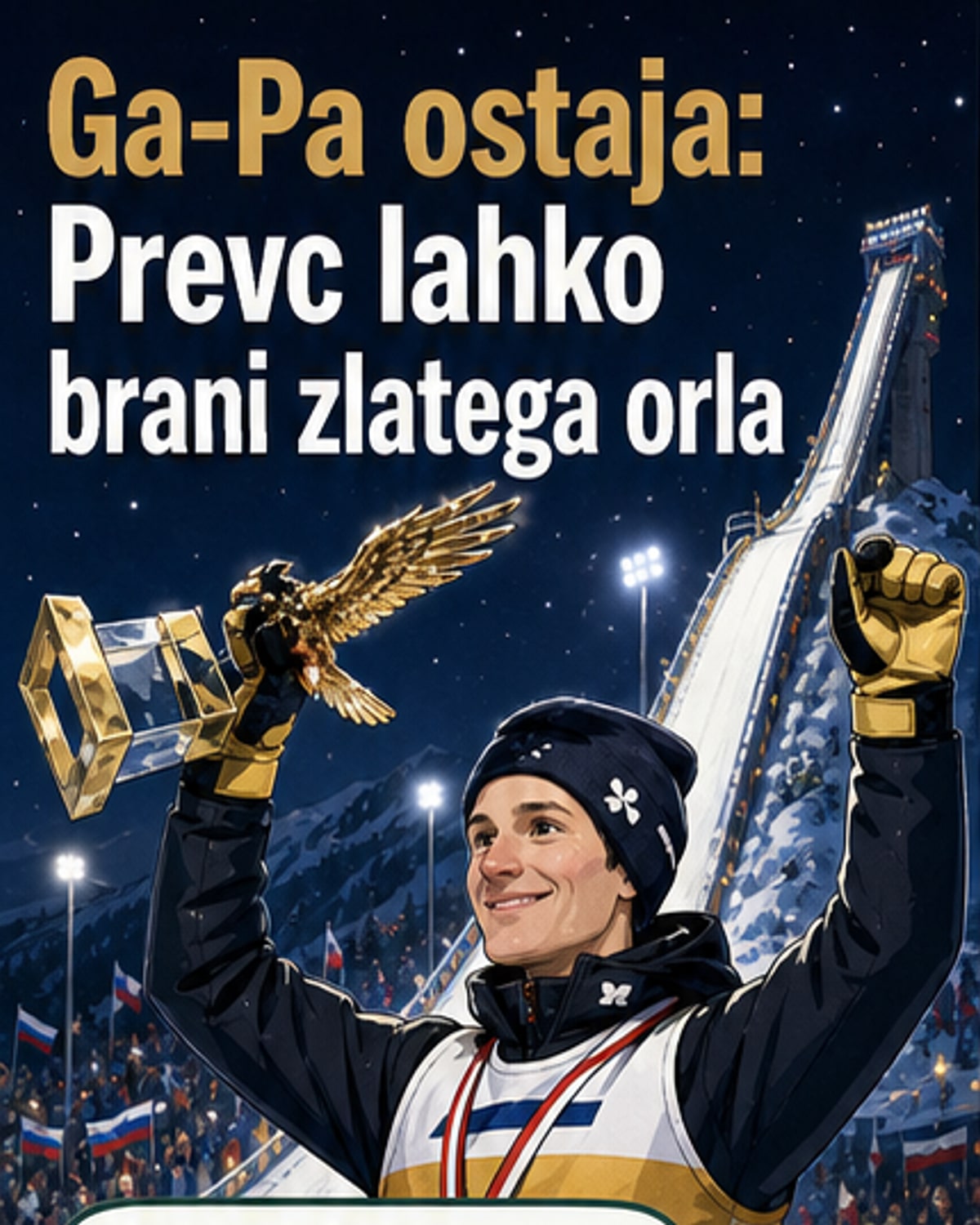 Domen Prevc lahko brani zlatega orla
