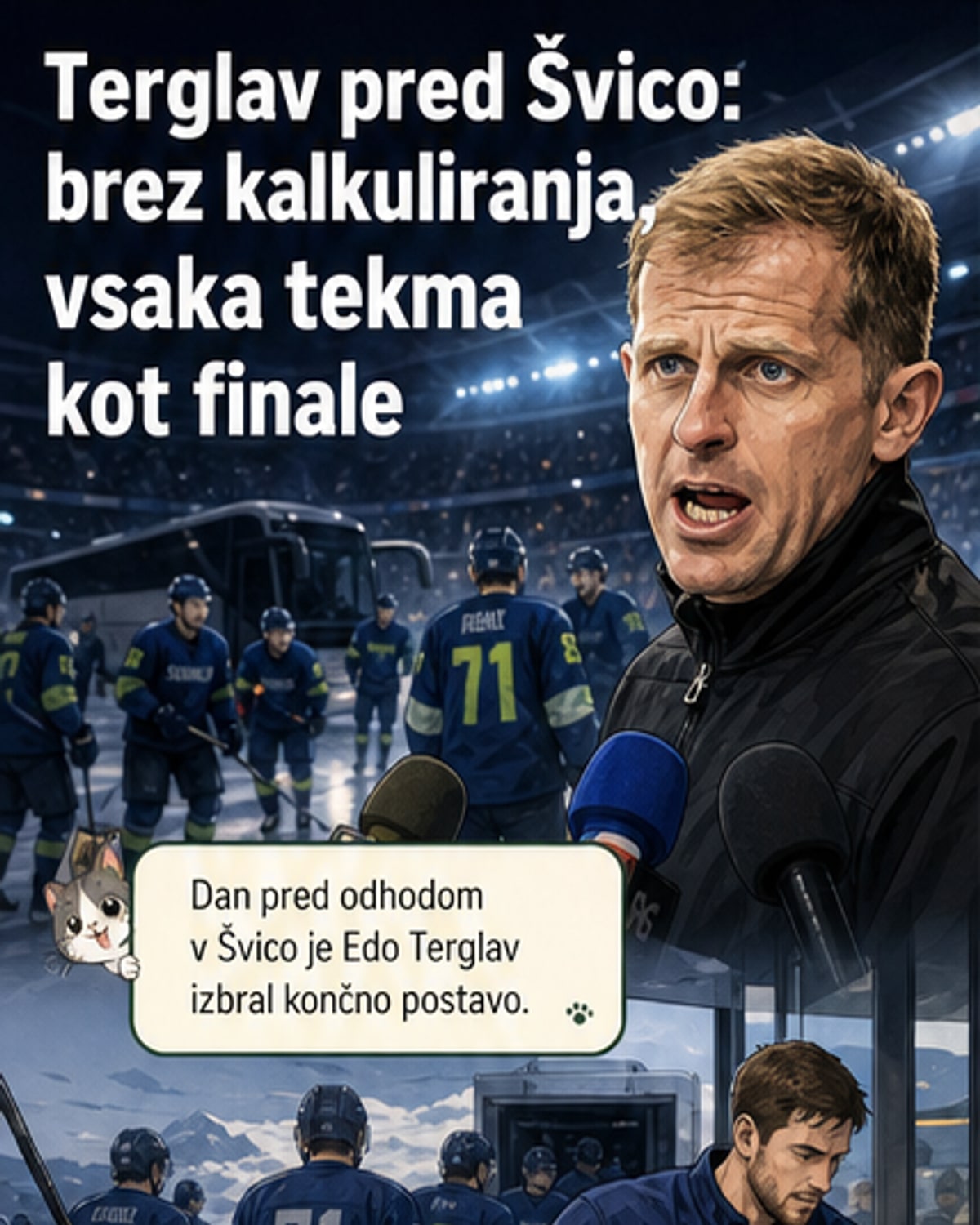 Slovenija brez kalkuliranja na svetovno prvenstvo