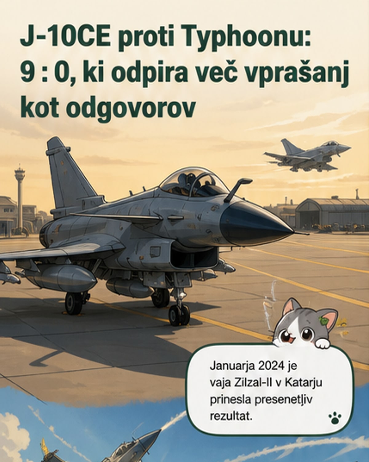Kitajski 'Mogočni zmaj' premagal evropsko letalo