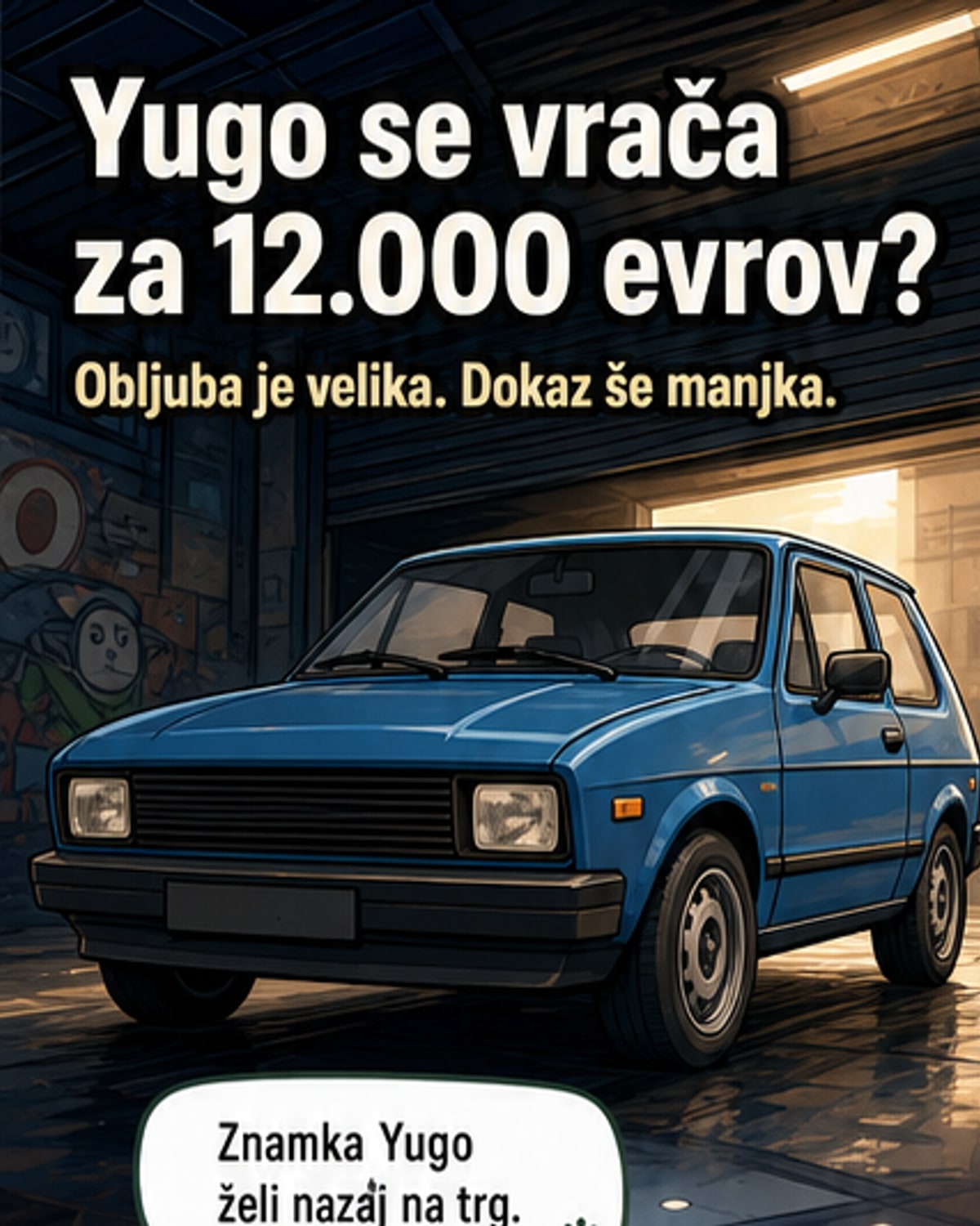 Novi Yugo prihaja kot hibrid