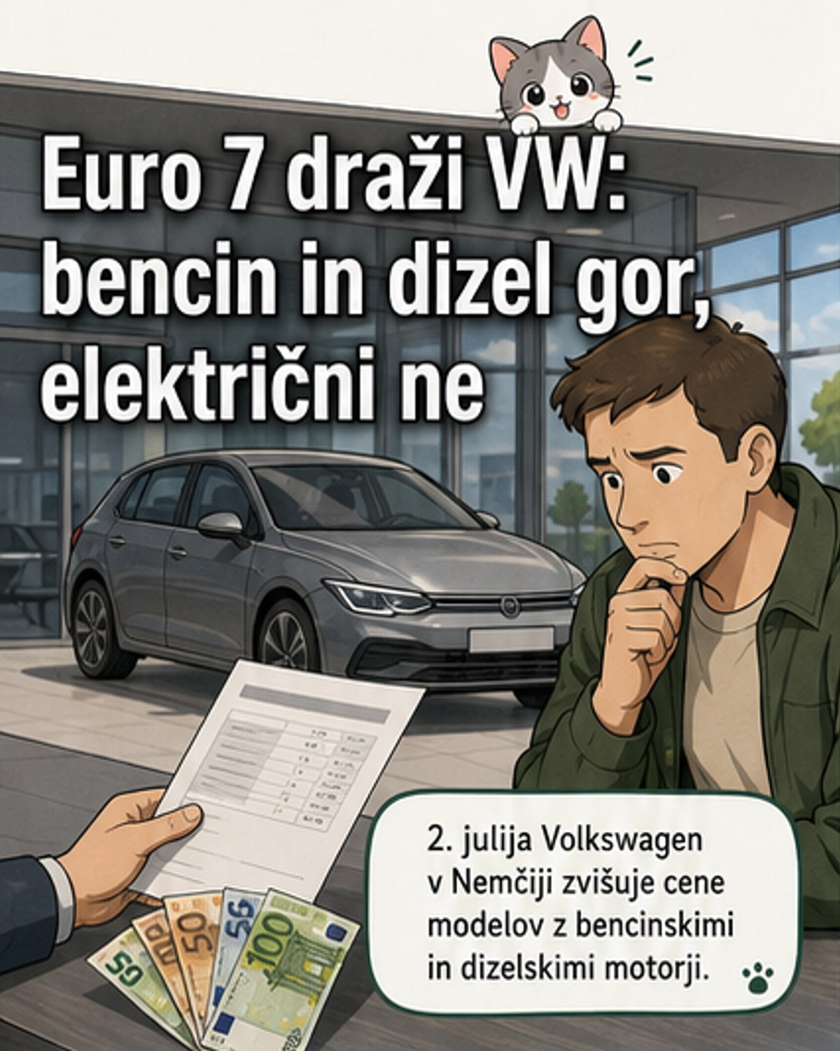 Euro 7 povečuje cene vozil