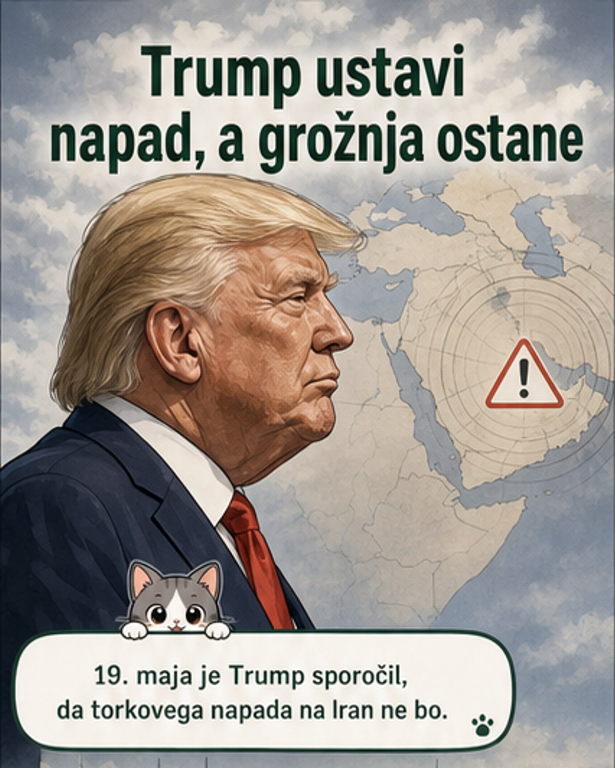 Trump preložil napad na Iran