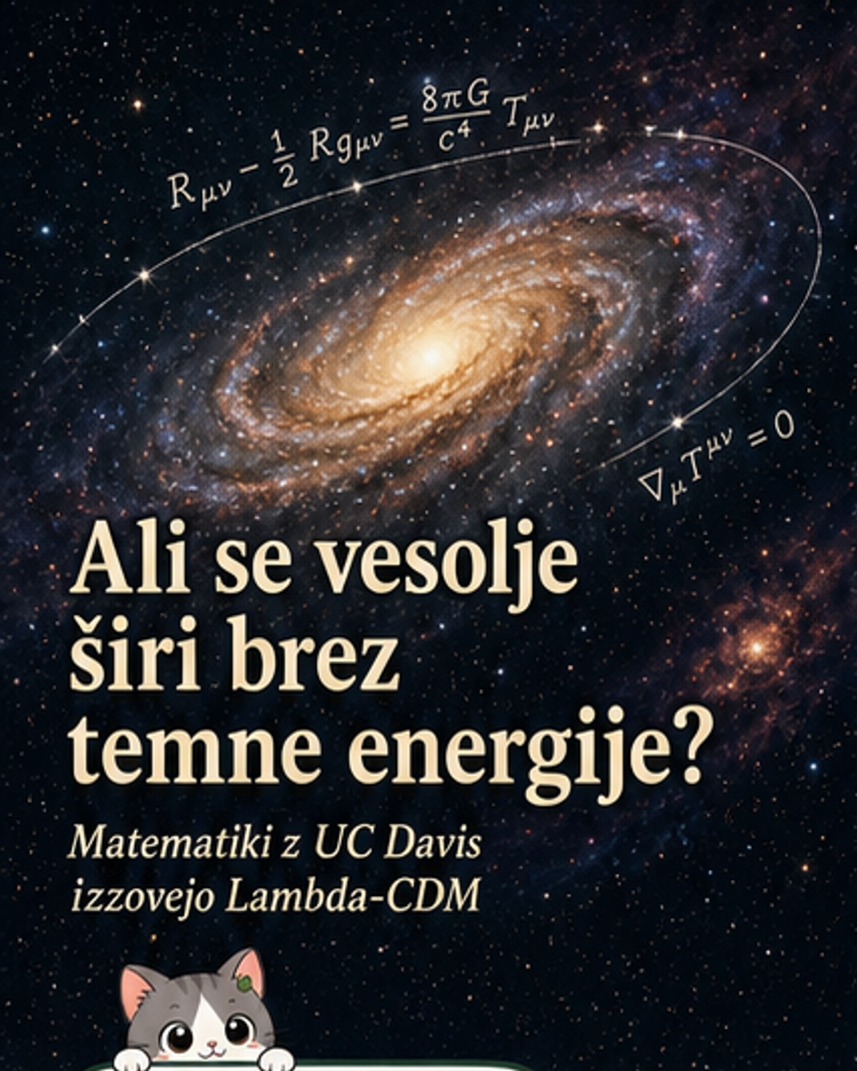 Ali temna energija sploh obstaja?