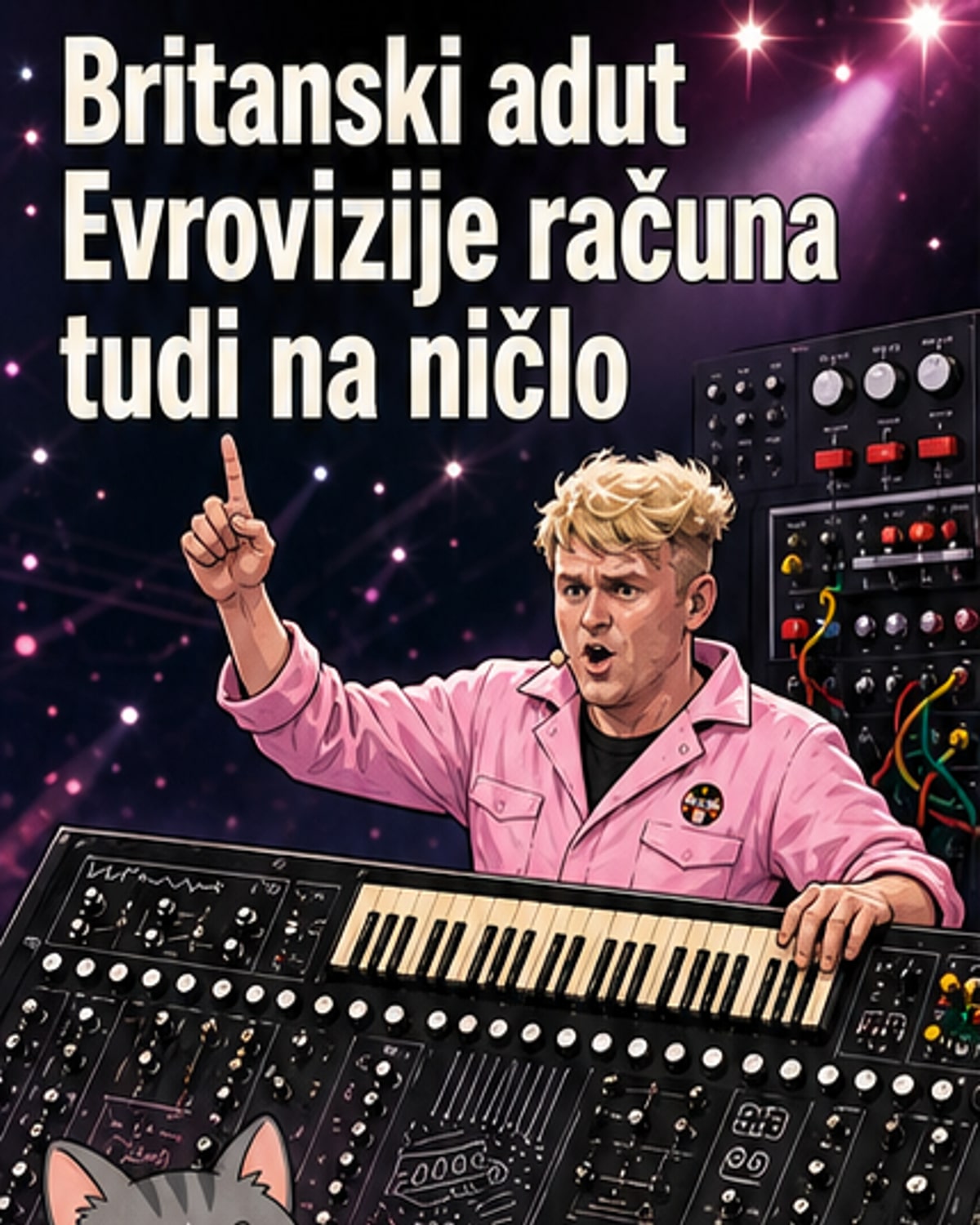 Britanec na Evroviziji brez točk?