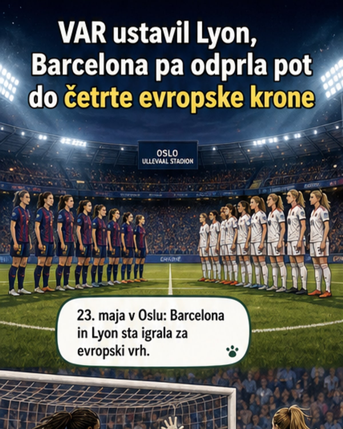 Barcelone četrtič kraljice Evrope