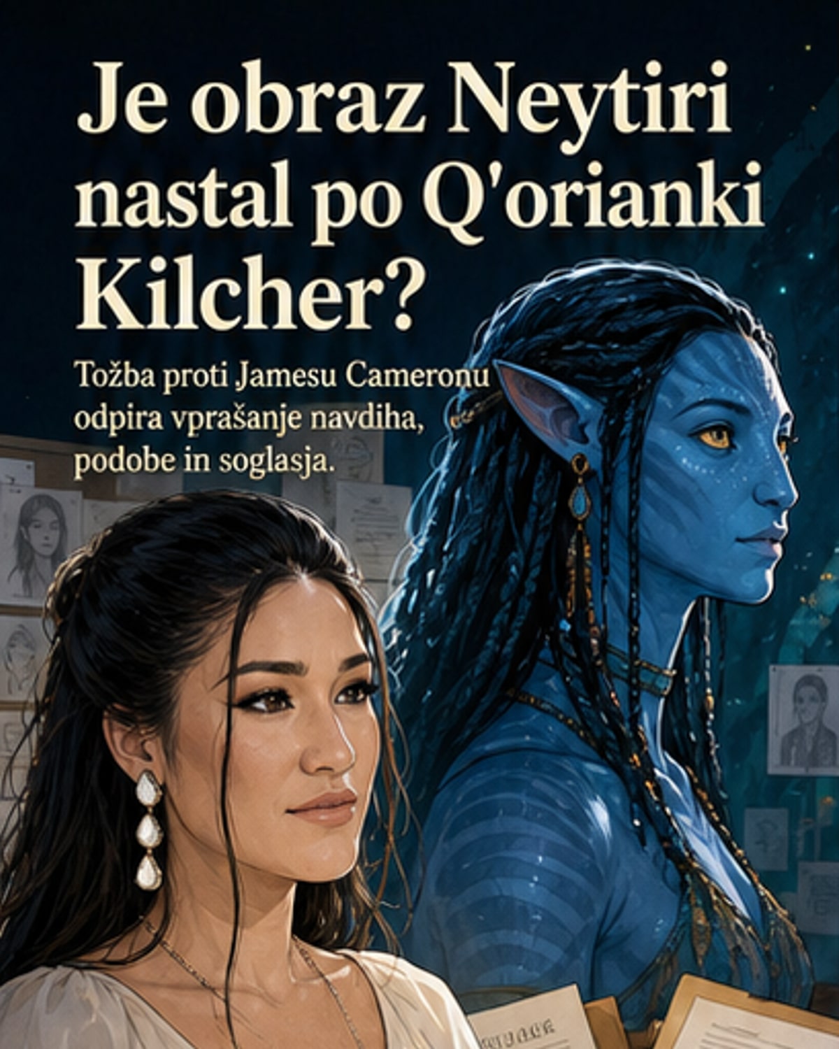 Tožba proti Cameronu: »Uporabil je moj videz«