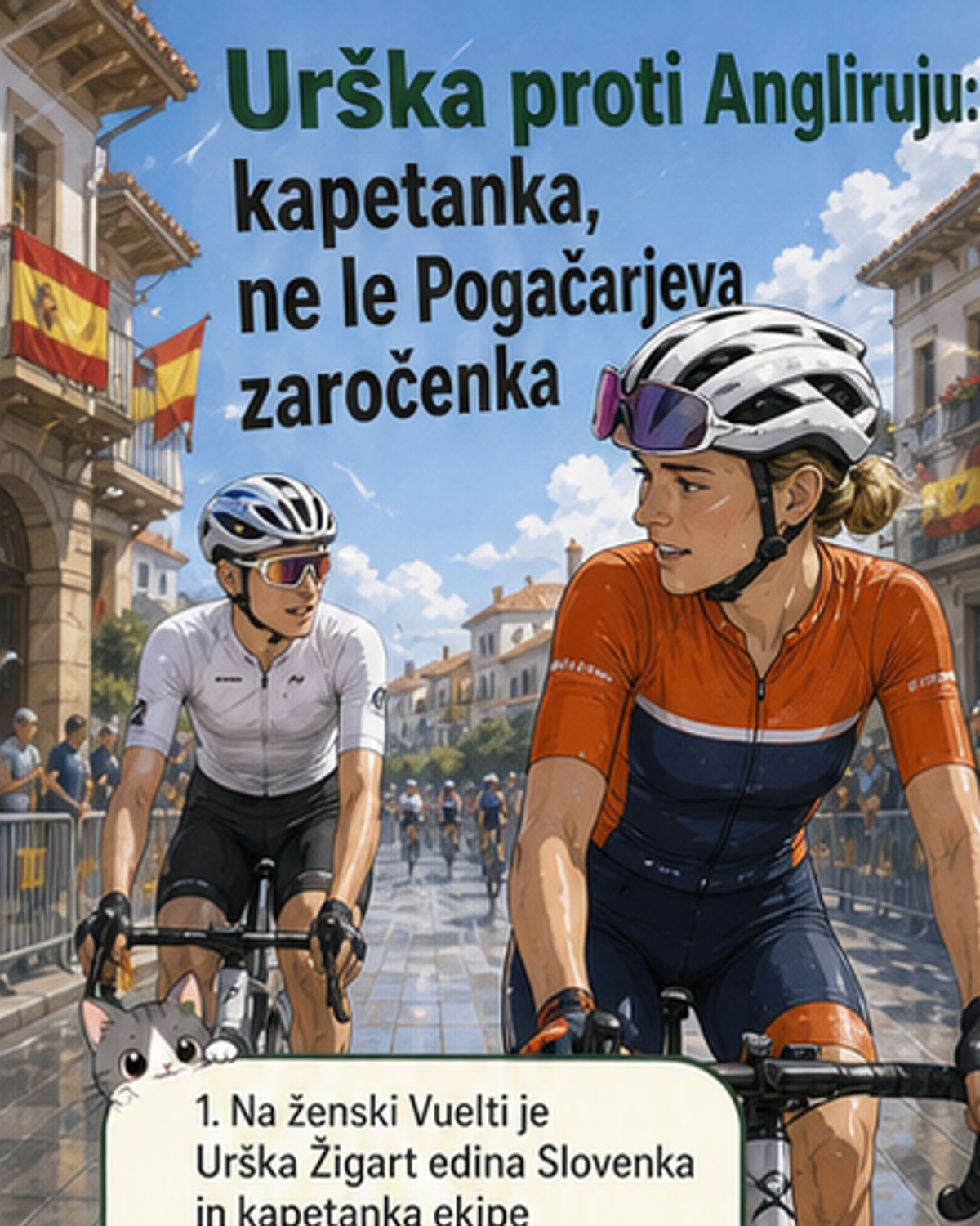 Urška Žigart na meji zmage