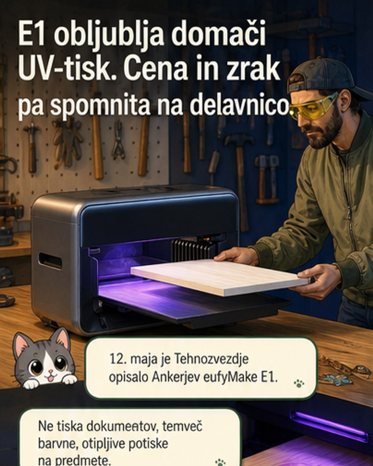 3D-tisk v barvah in reliefu doma