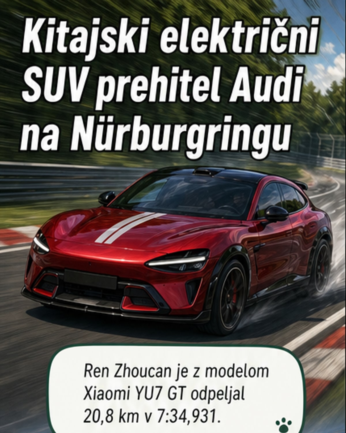Xiaomijev električni SUV postavil nov rekord