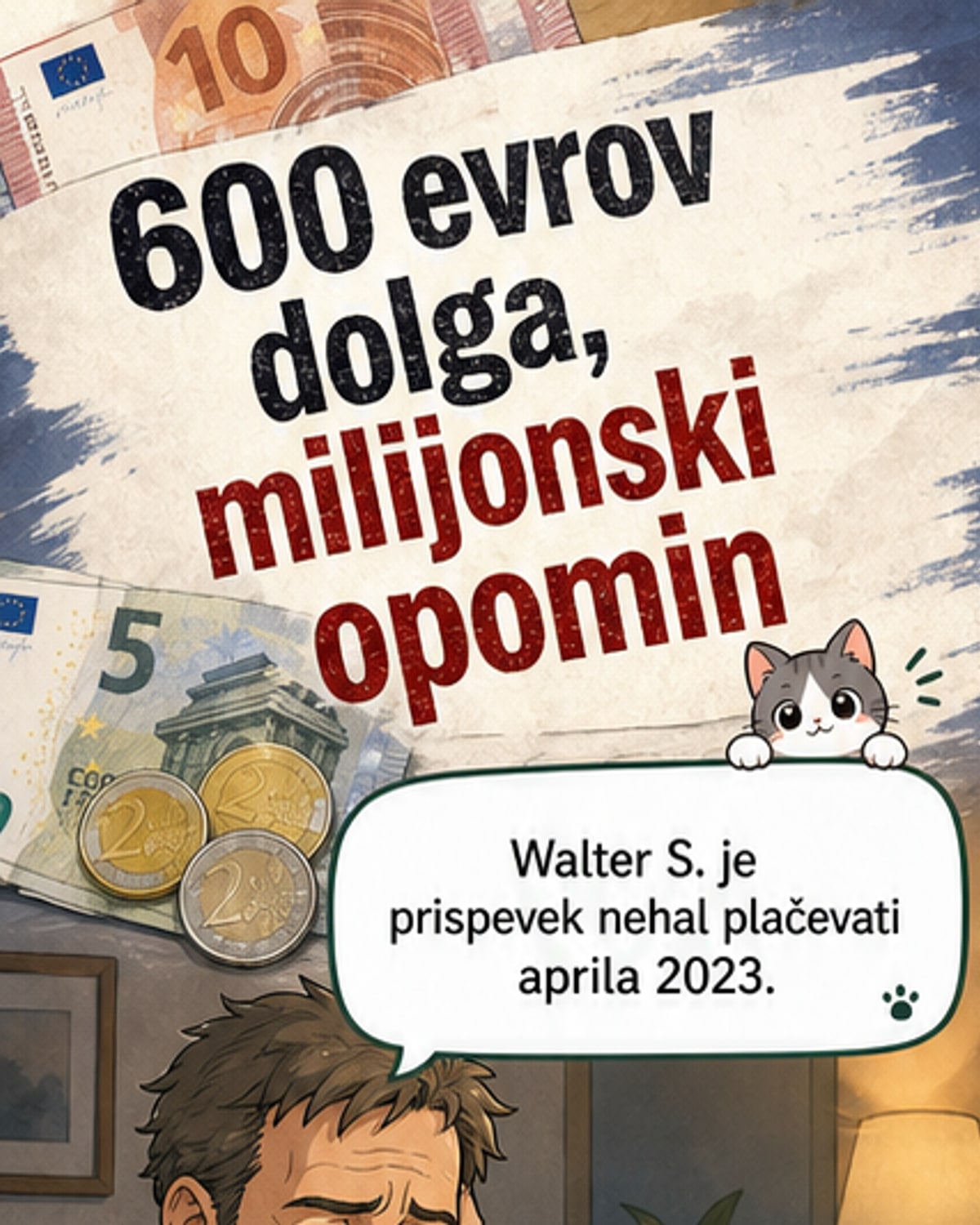 Nemec prejel opomin za 1 milijon evrov