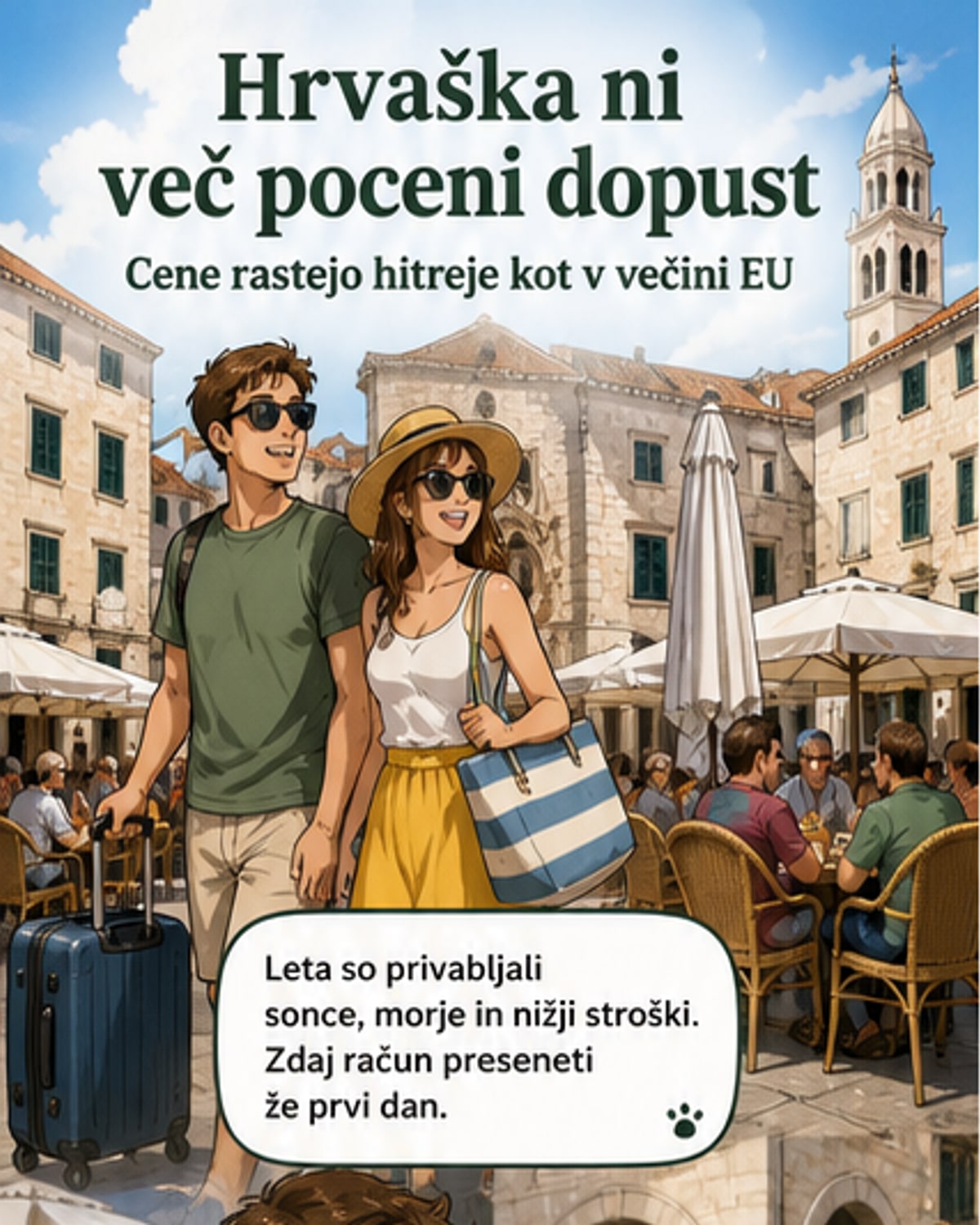 Hrvaška: lepe plaže, a visoke cene