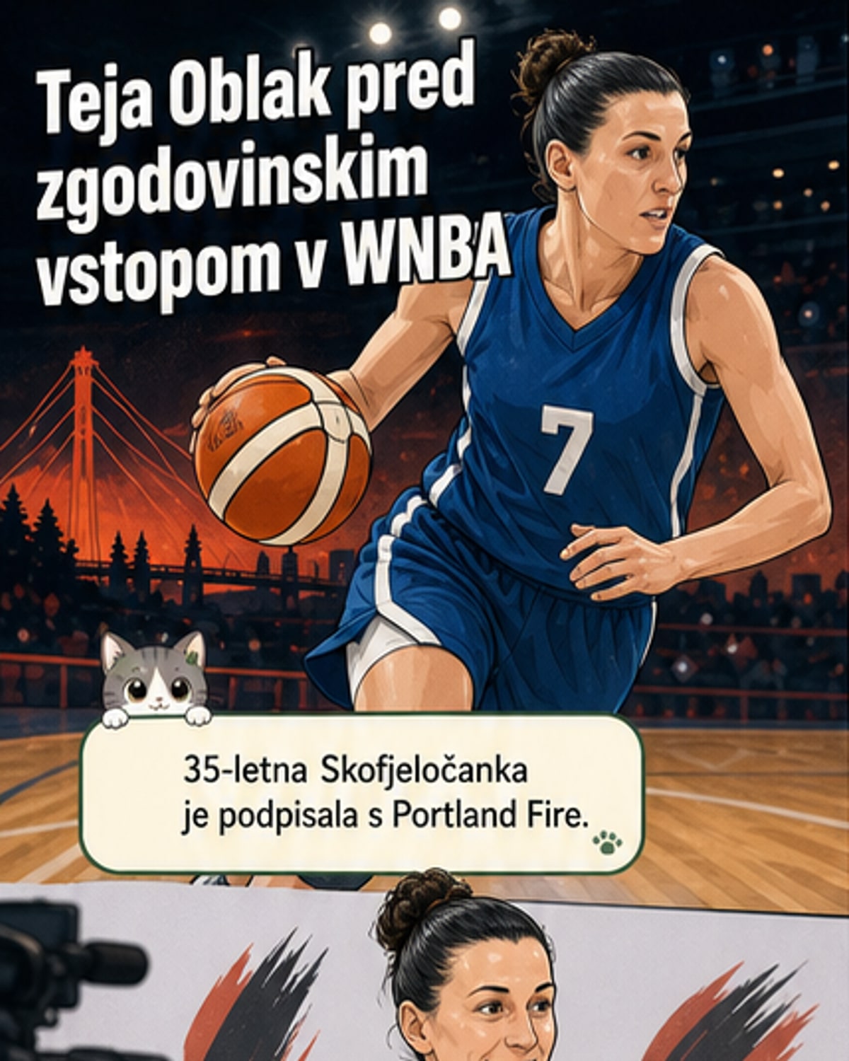 Prva Slovenka v WNBA?