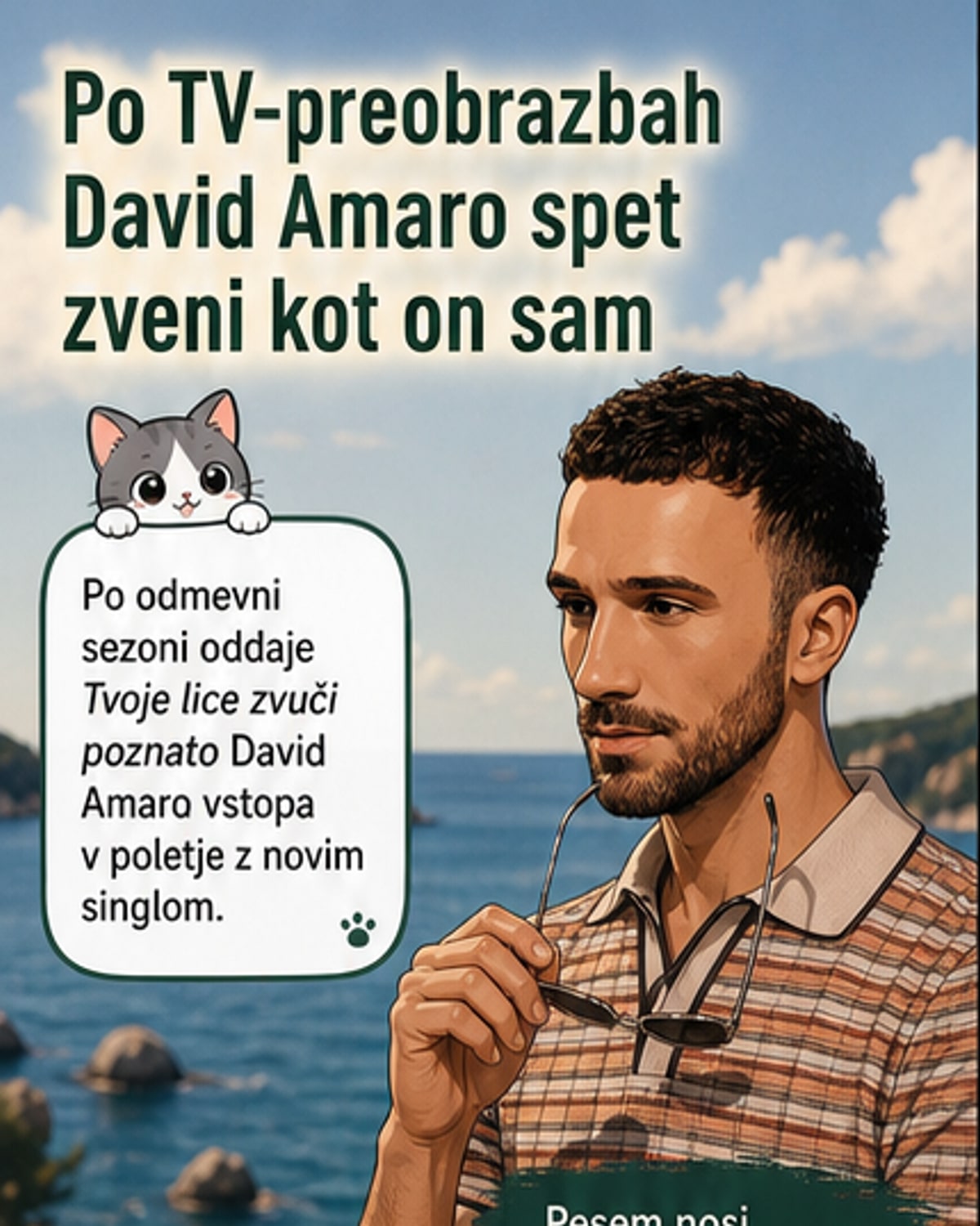 David Amaro se vrača z novo pesmijo