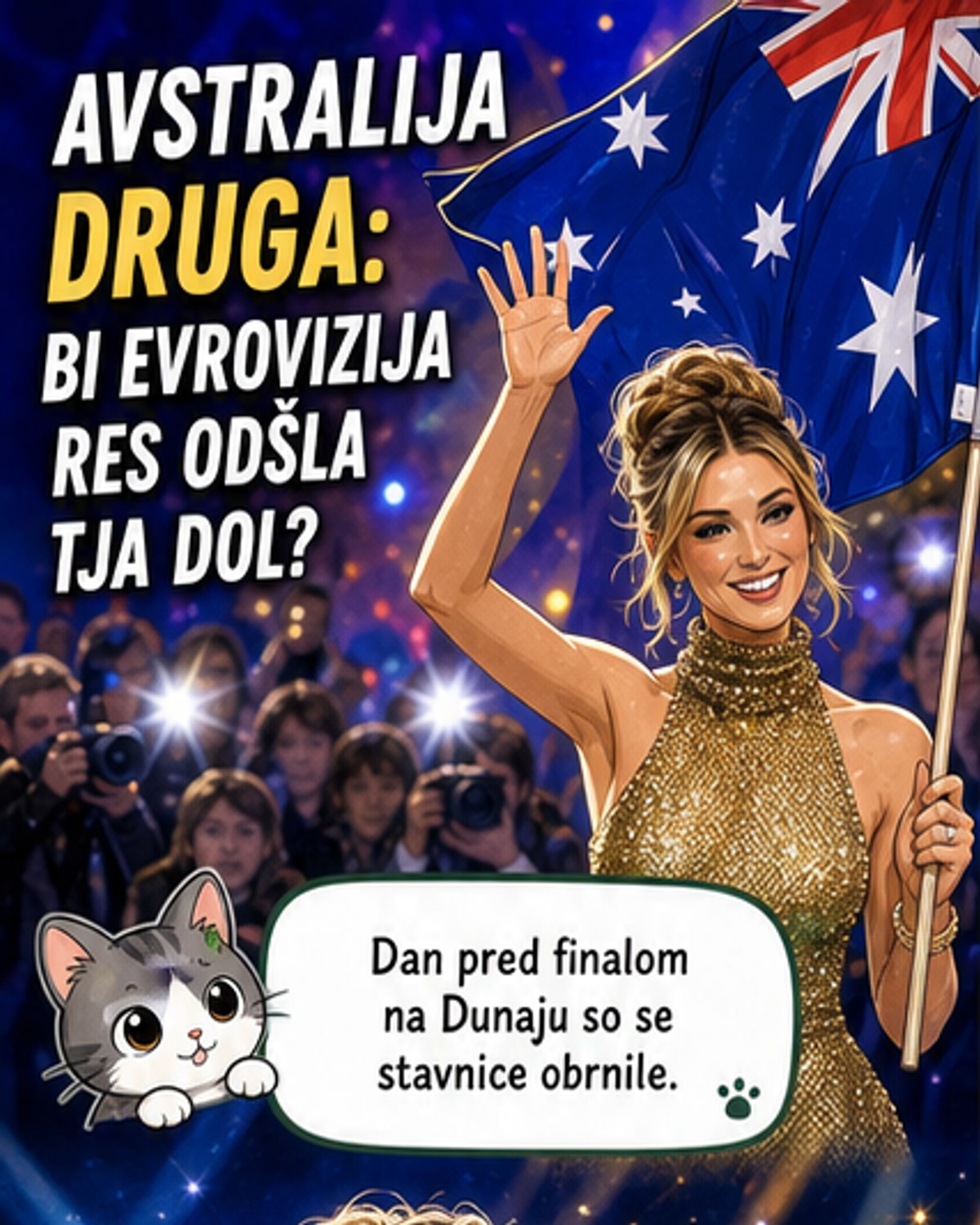 Če zmaga Avstralija, kje bo naslednja Evrovizija?