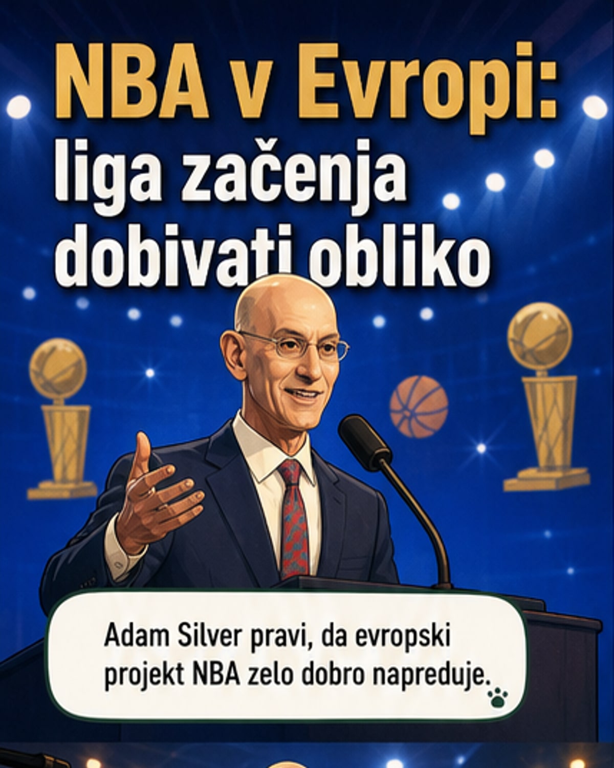 Nova evropska liga NBA že letos?