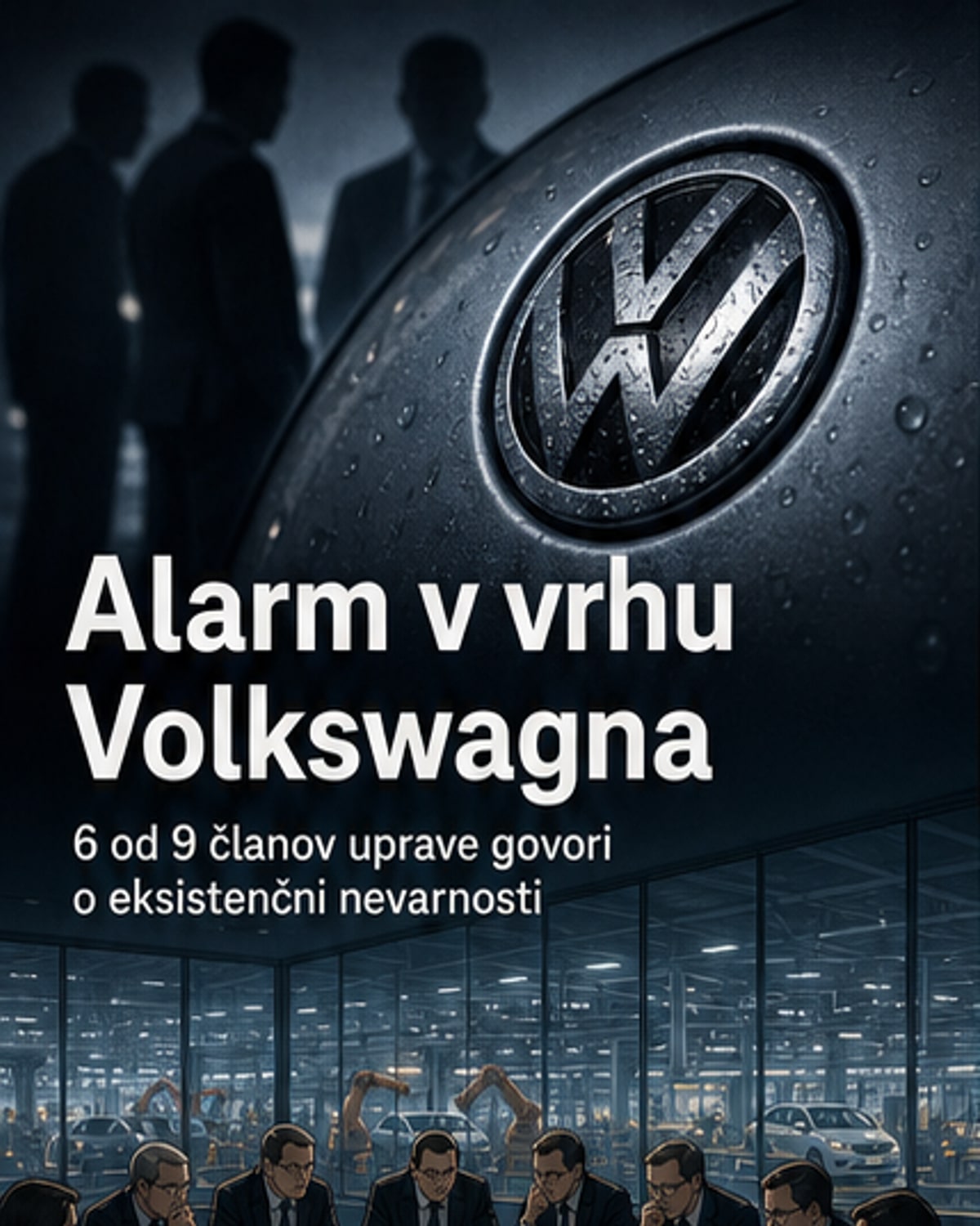 Dve tretjini vodilnih: Volkswagen ogrožen