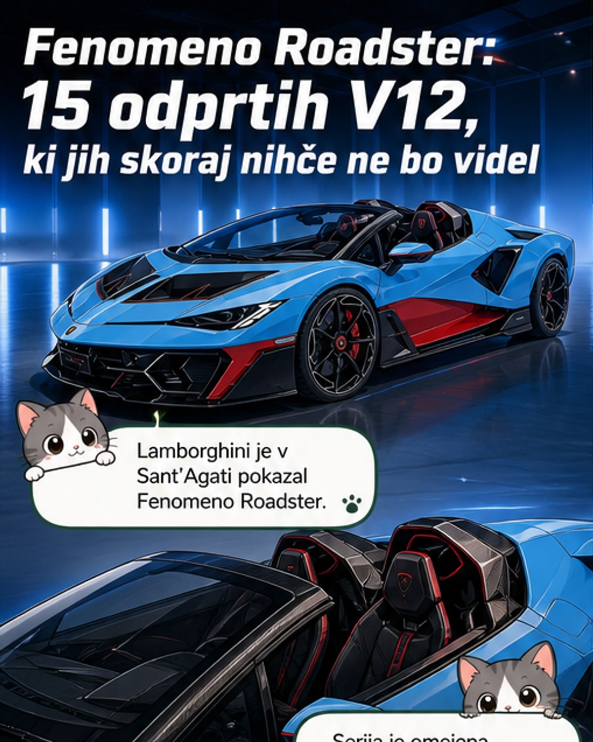 Najmočnejši odprt Lamborghini