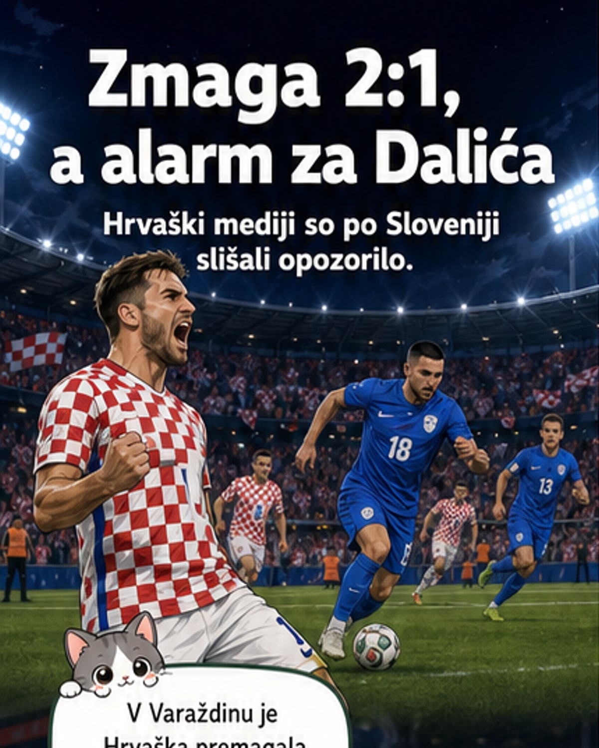 Hrvaška zmaga, a z varnostnimi lukenjami