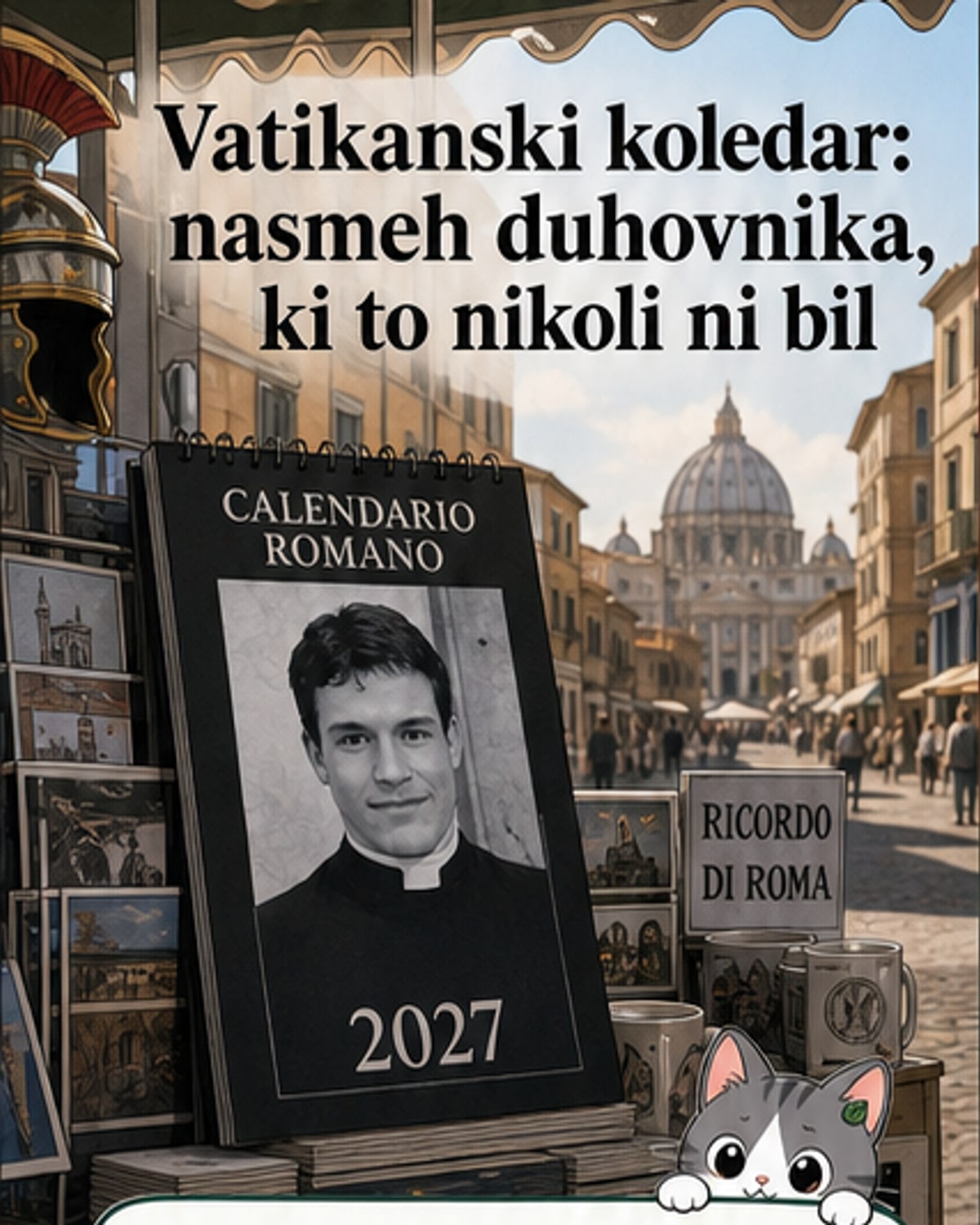 Koledar z 'duhovniki' brez duhovnikov