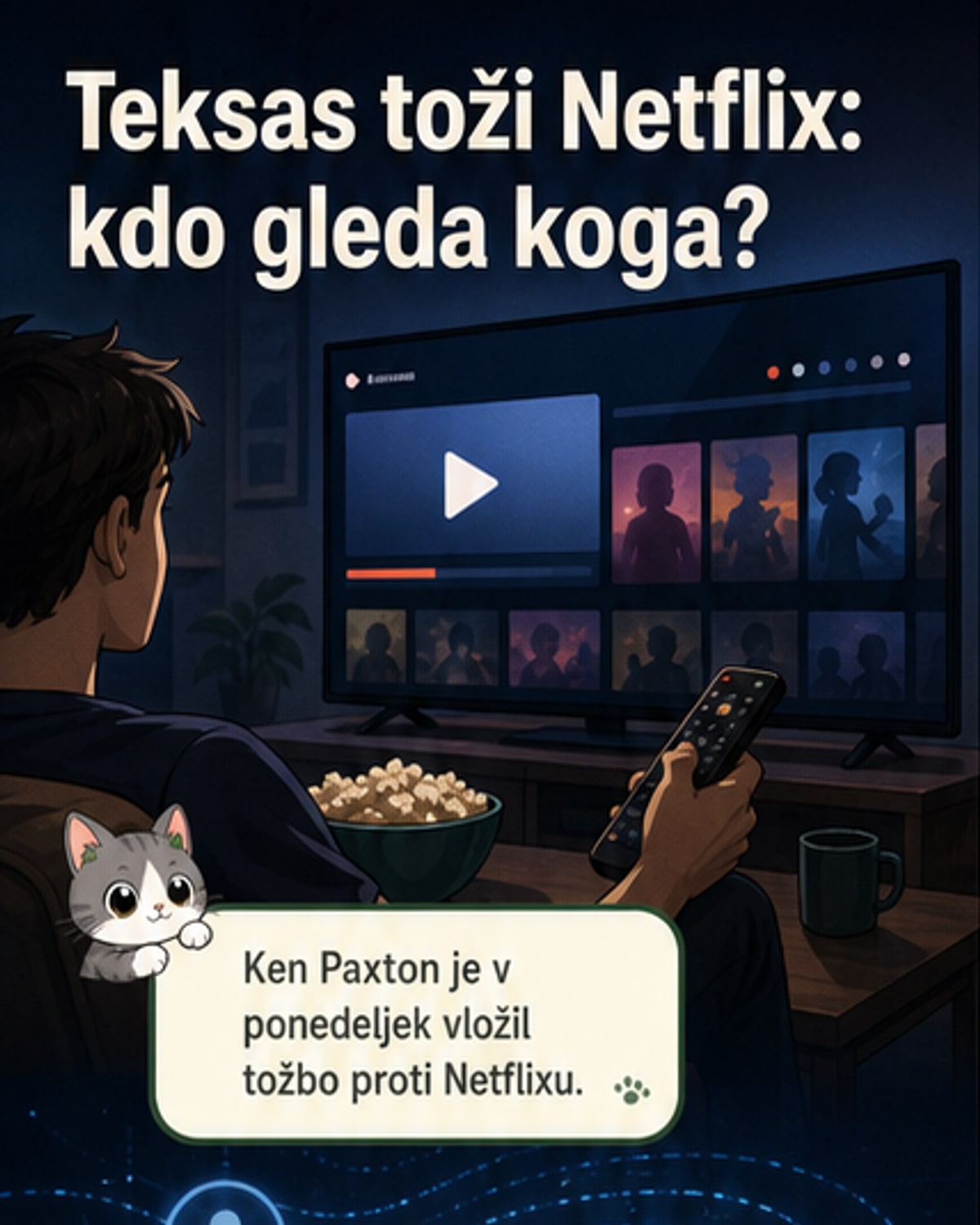 Netflix zbira podatke? Teksas toži