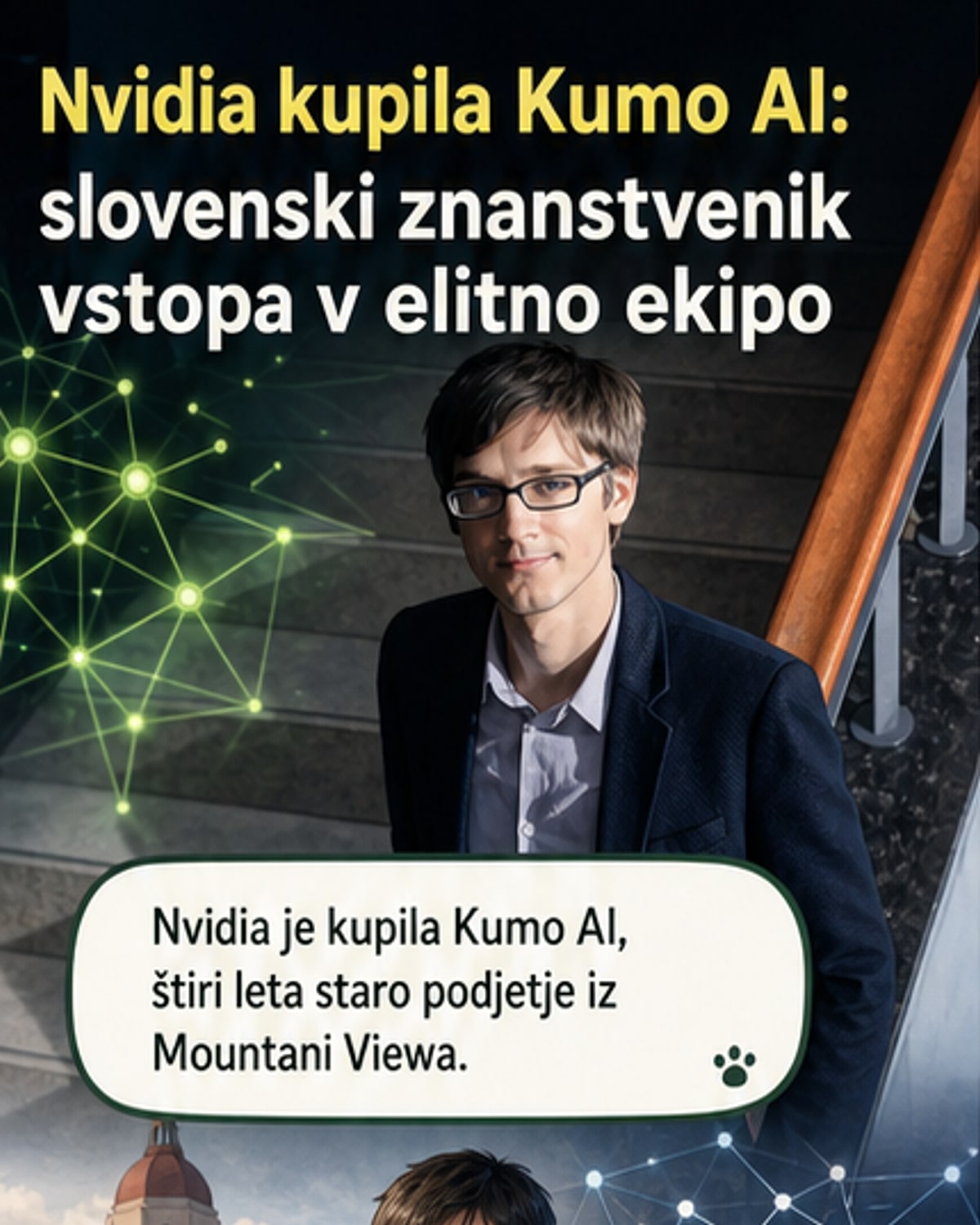 Nvidia kupila podjetje slovenskega znanstvenika