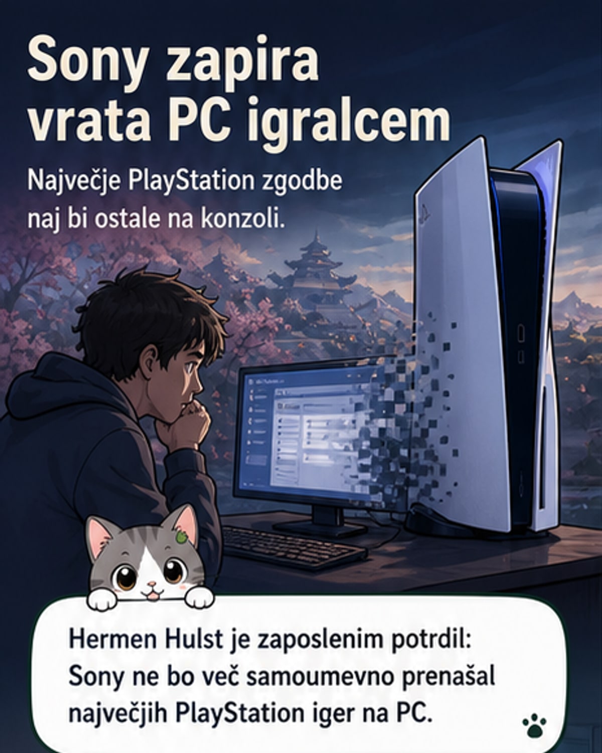Sony zaključuje dobo PC izdaj iger