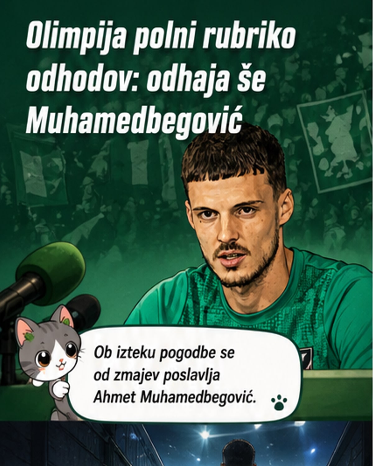 Ahmet odhaja: konec epizode pri Olimpiji
