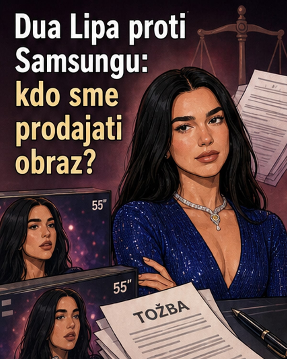 Dua Lipa toži Samsung za 15 milijonov dolarjev