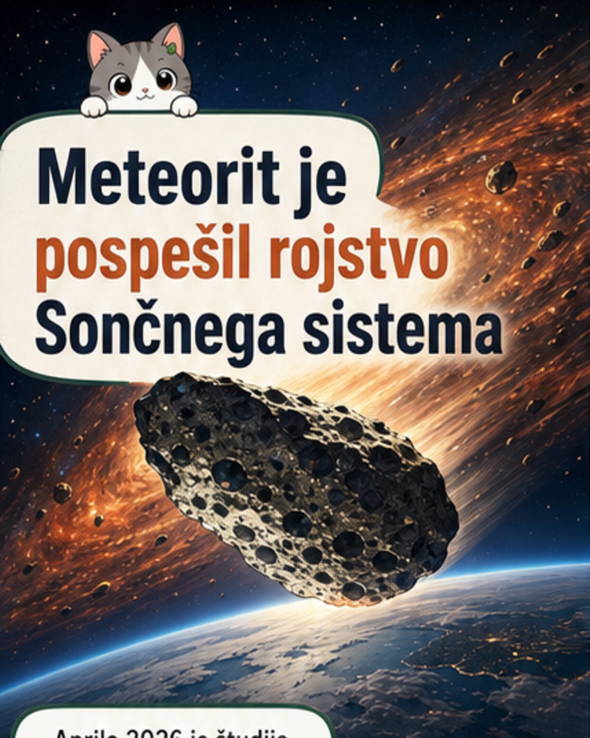 Kako Sončni sistem nastane v dneh?