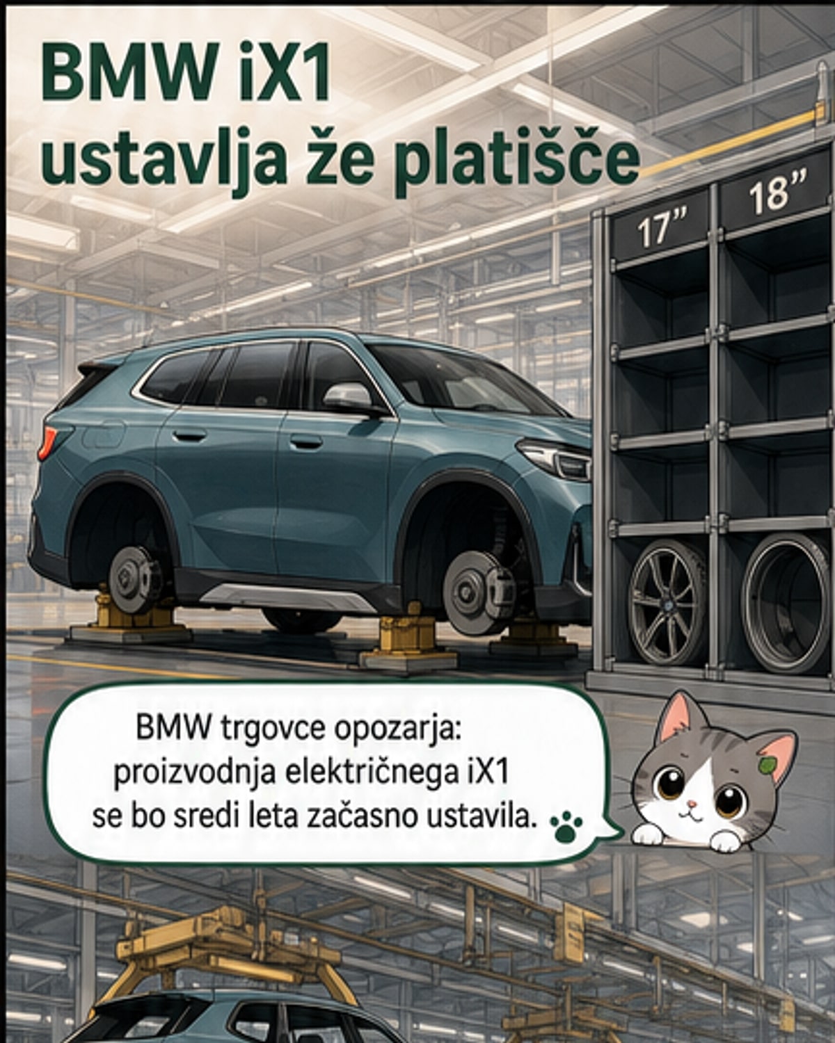BMW zaustavlja proizvodnjo iX1