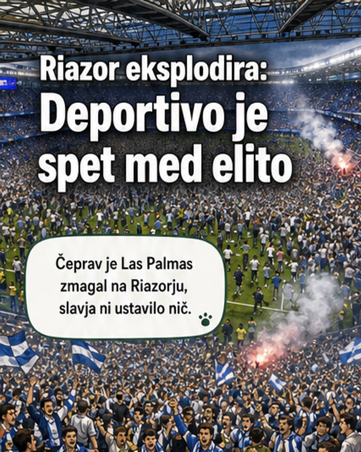Kultni klub se vrnil med elito