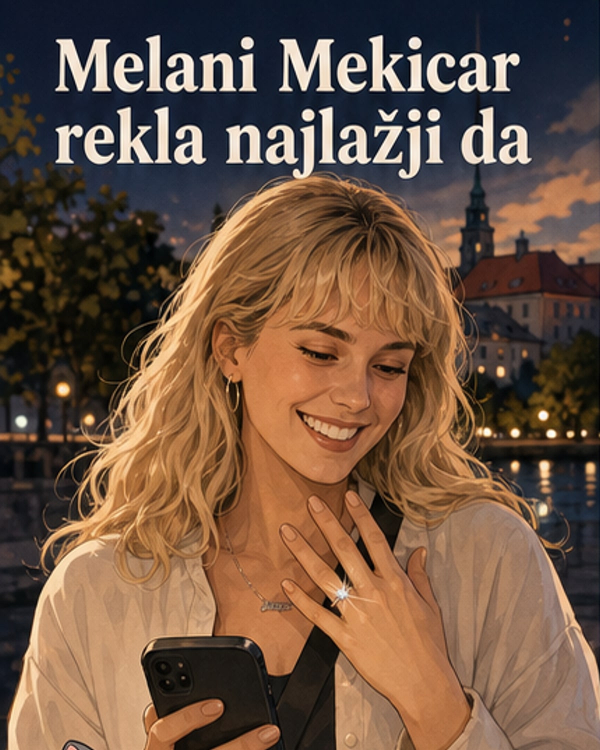 Melani Mekicar se je zaročila