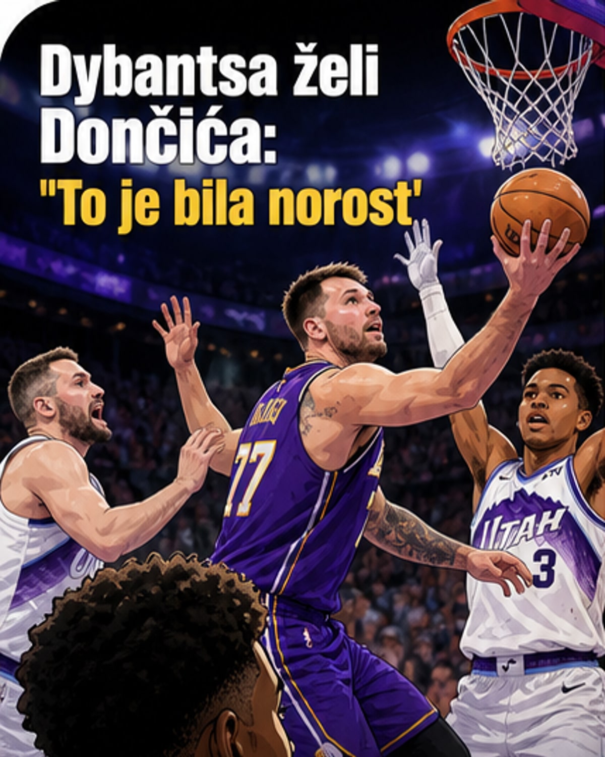 Dybantsa želi meriti sile z Dončićem