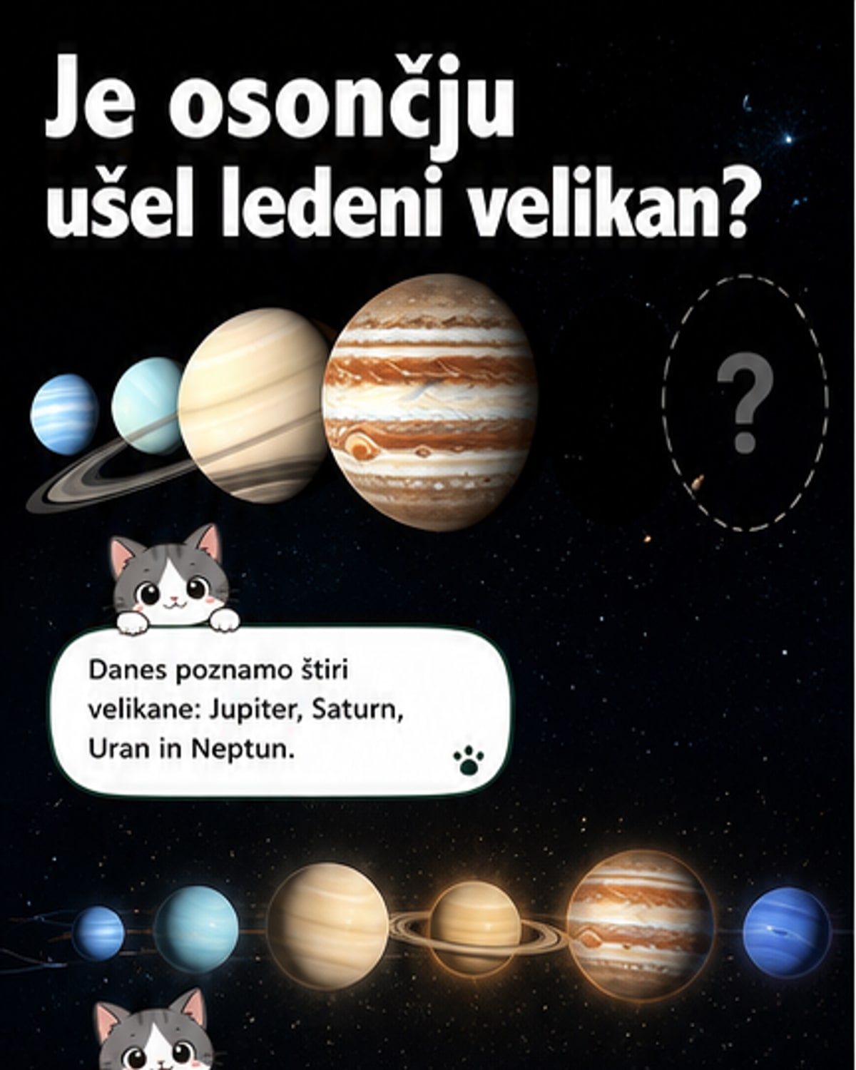 Ali je izginil planet iz našega Osončja?